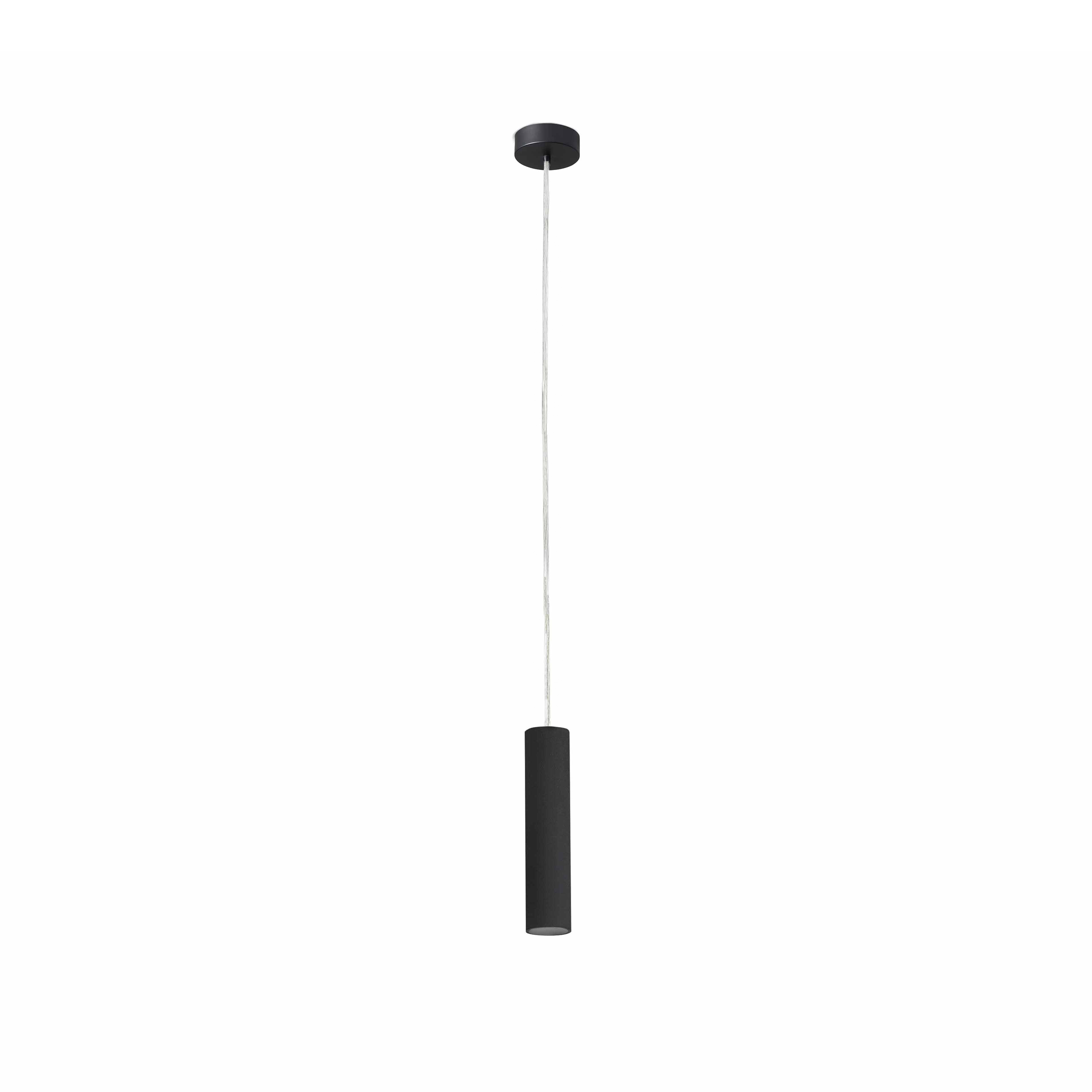 Faro Ora - lampe suspendue - Ø cm - 4W LED incl. - noir mat