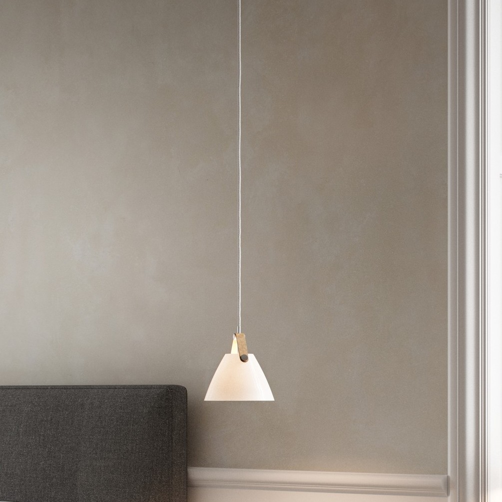 Design For The People Strap 16 - lampe suspendue - Ø 16,5 x 317,1 cm - blanc