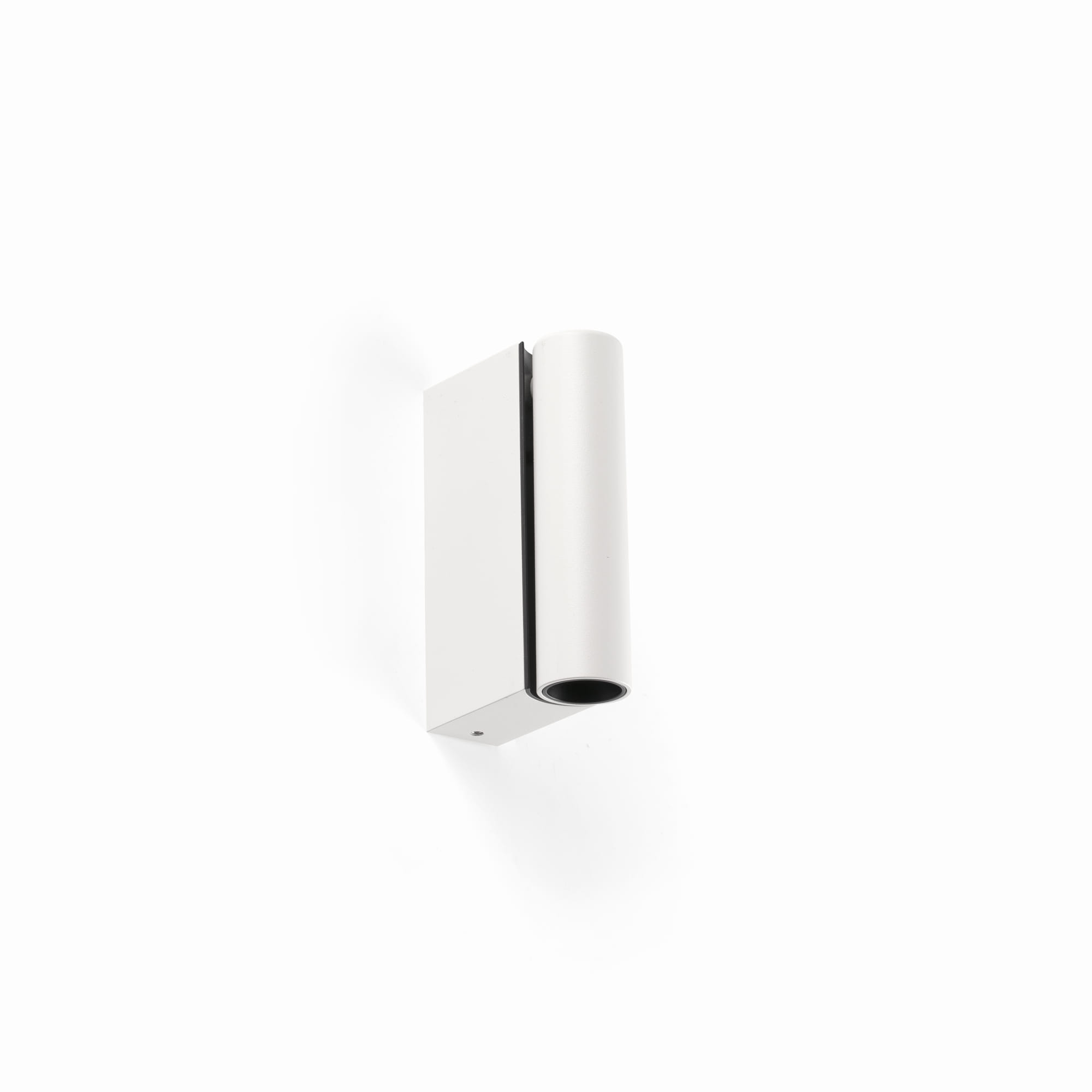 Faro Cronos - lampe de chevet - ,1 x 3 cm - 4,5W LED inclus - blanc mat et noir texturé