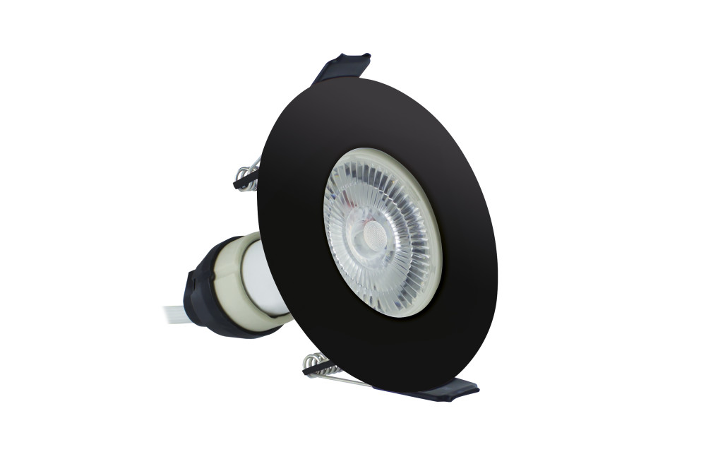 Integral LED sydney - spot encastré - Ø 85 mm, Ø 70 mm encastré - IP65 - noir