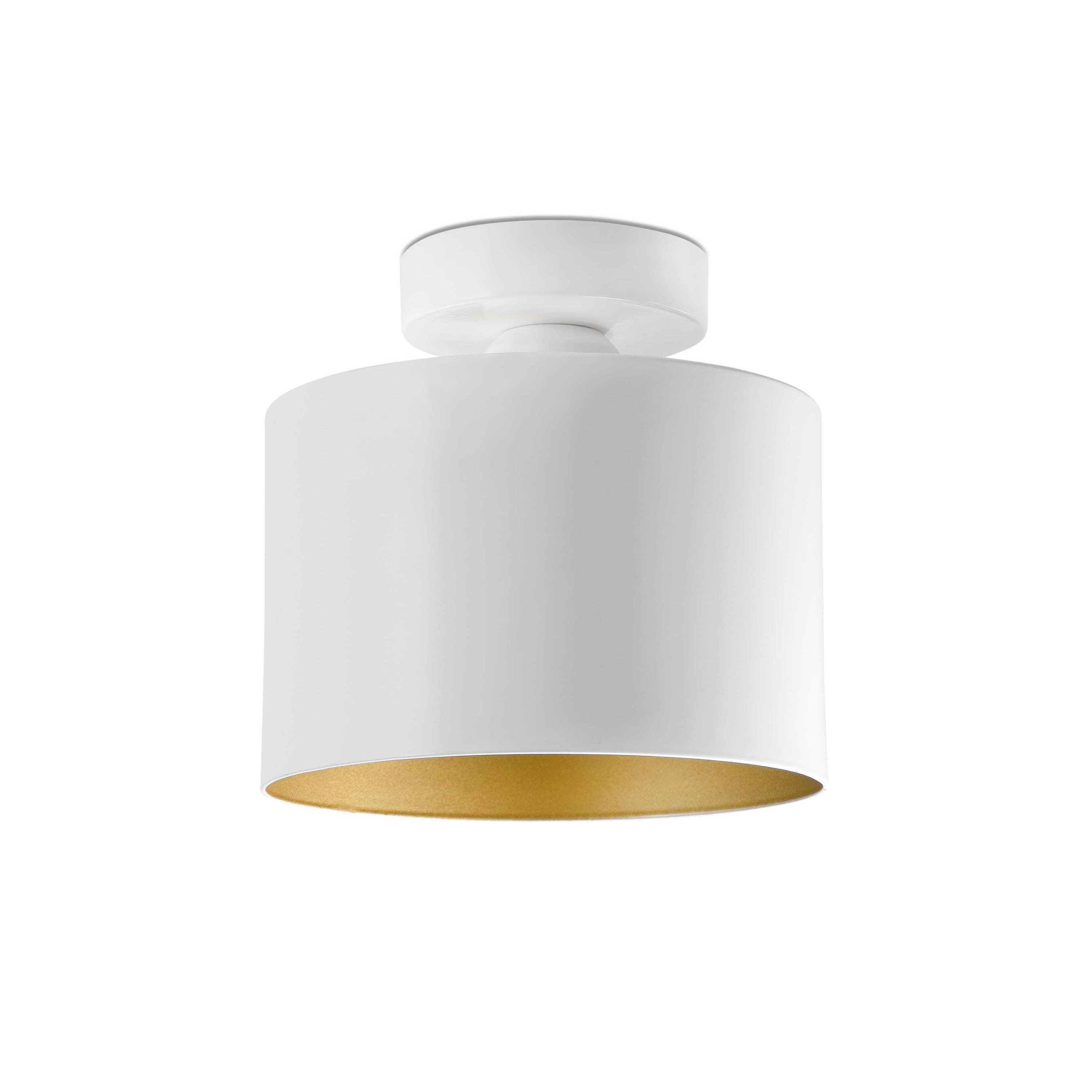 Faro Janet - plafonnier - Ø ,5 cm - blanc et or
