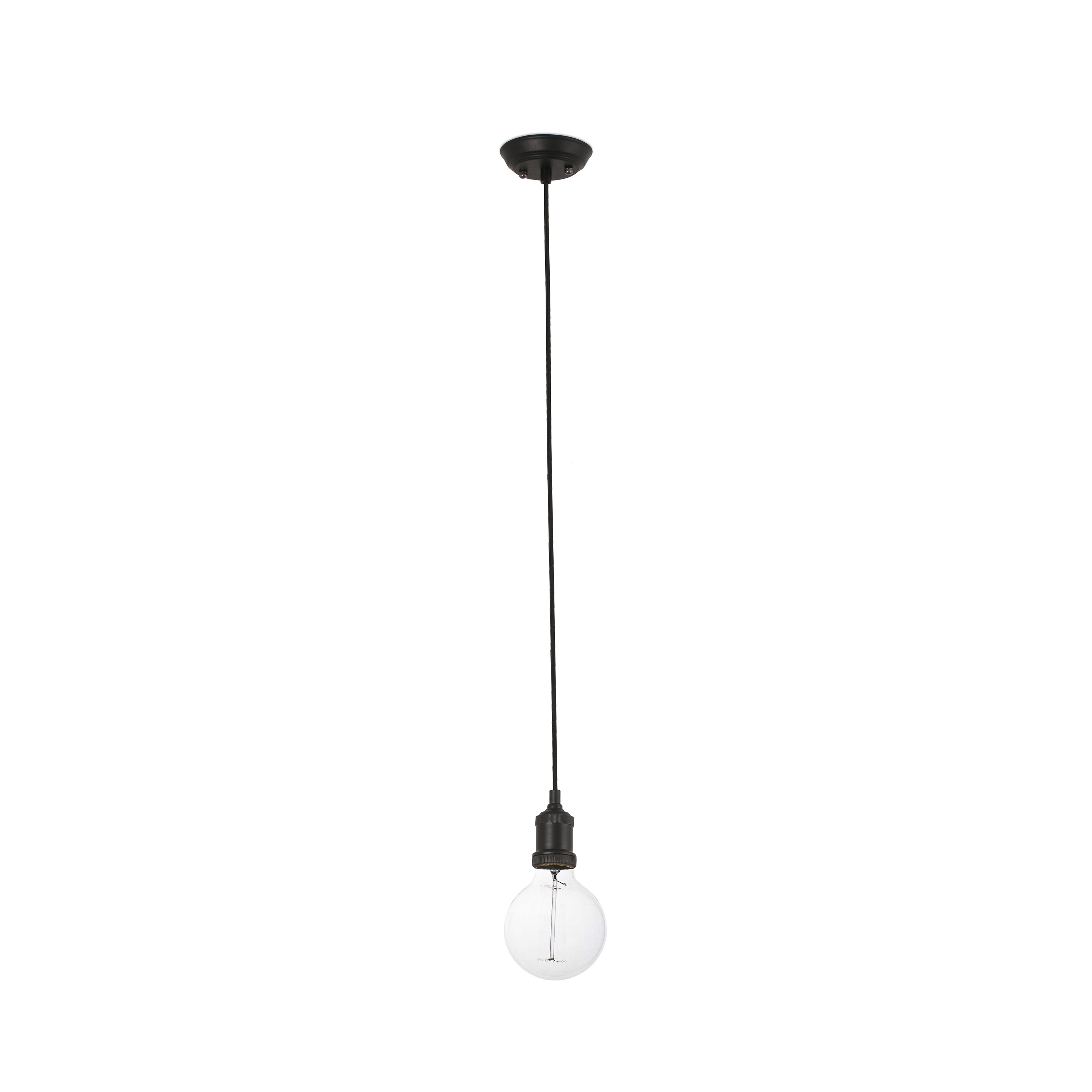 Faro Art - lampe suspendue - Ø cm - noir mat