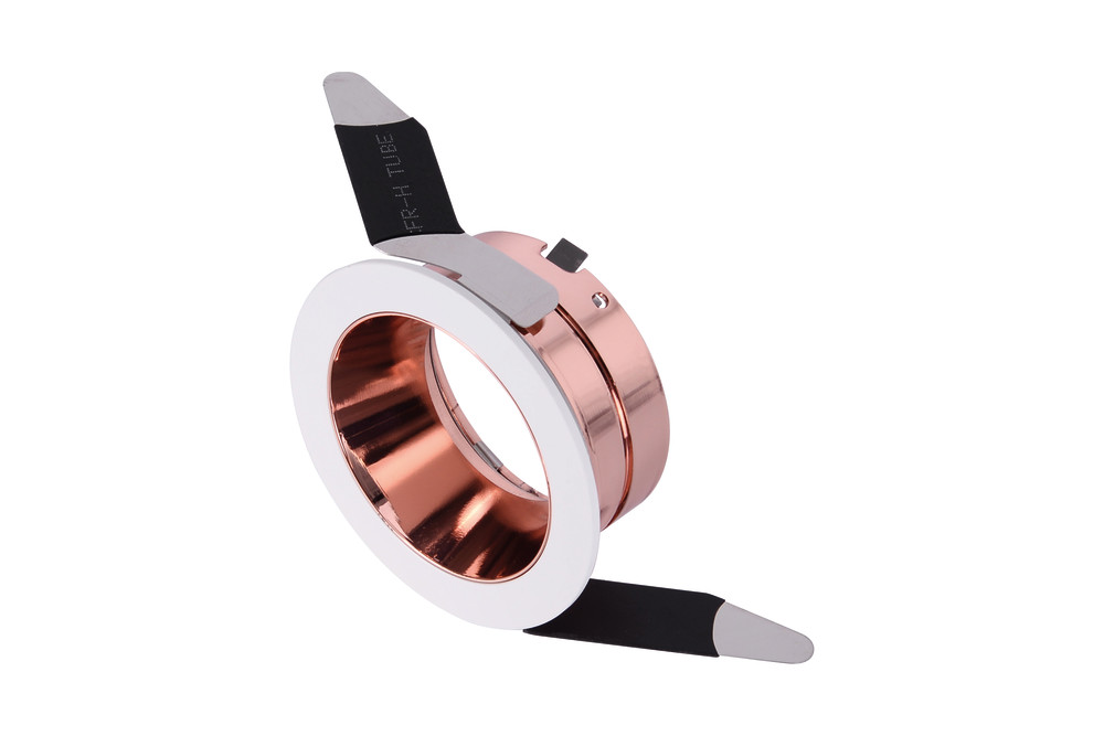 Integral LED AccentPlus Mini – spot encastrable – Ø 68 mm – diamètre d’encastrement Ø 60 mm – chrome or rose