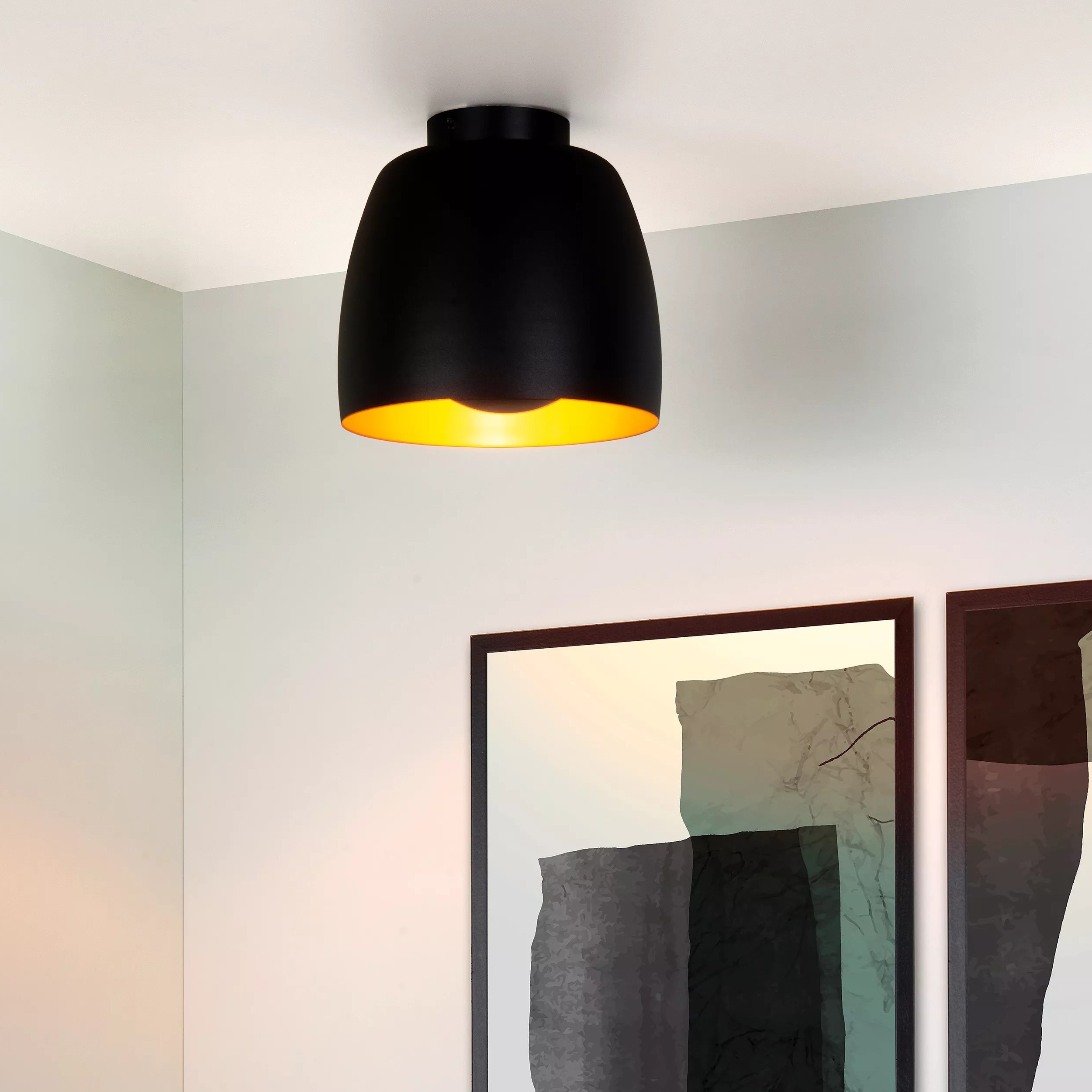 Lucide Nolan - plafonnier - Ø ,7 cm - noir