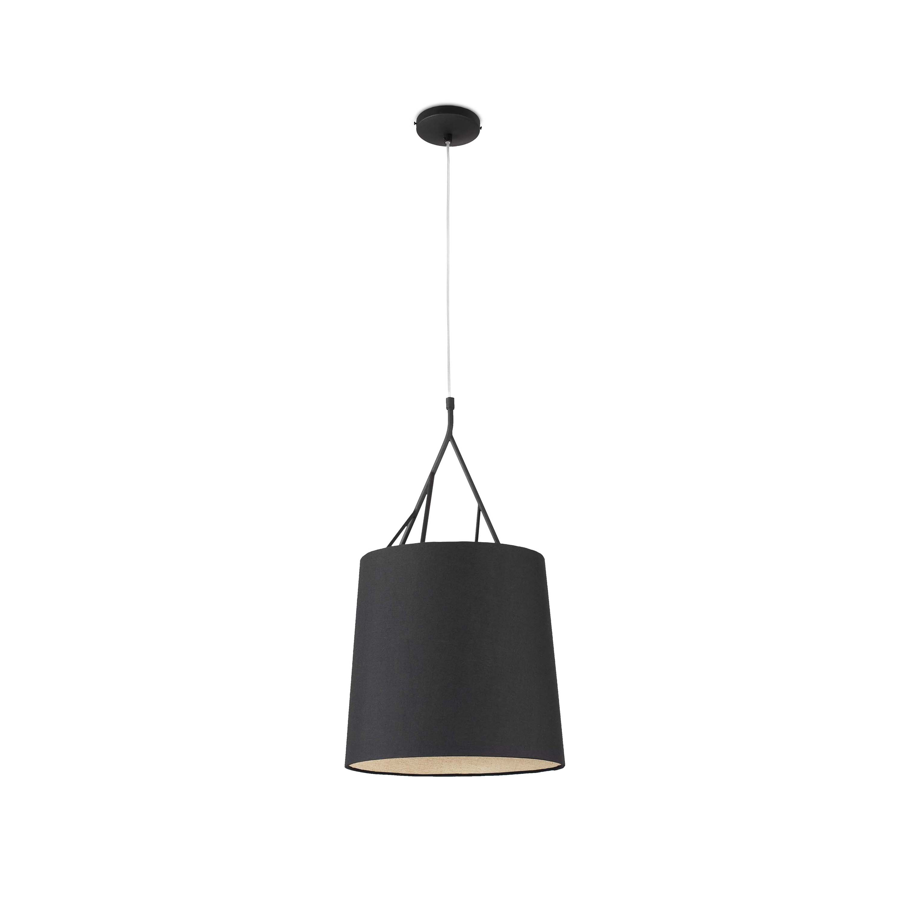 Faro Tree - lampe suspendue - Ø cm - noir mat