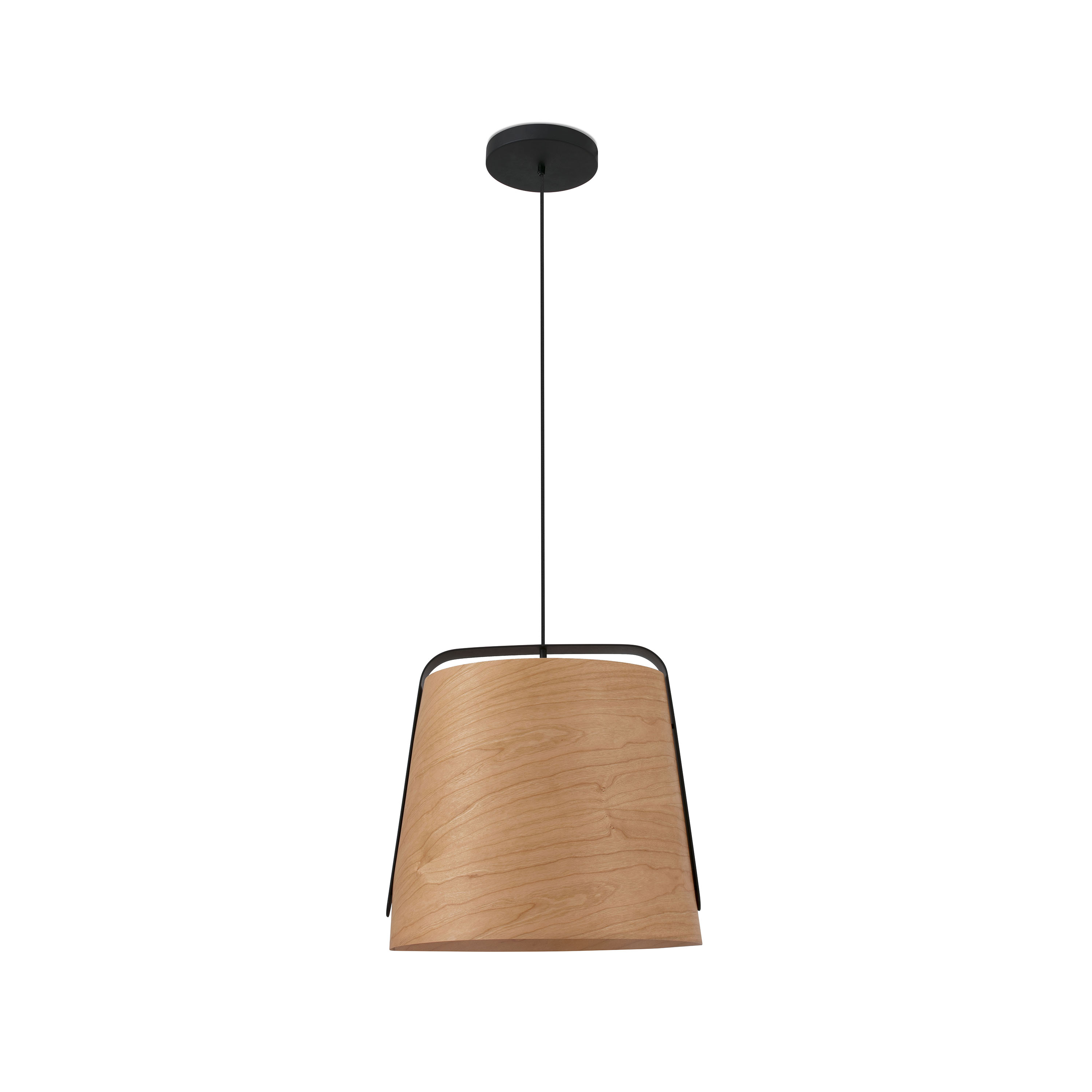 Faro Stood - lampe suspendue - Ø cm - noir et brun