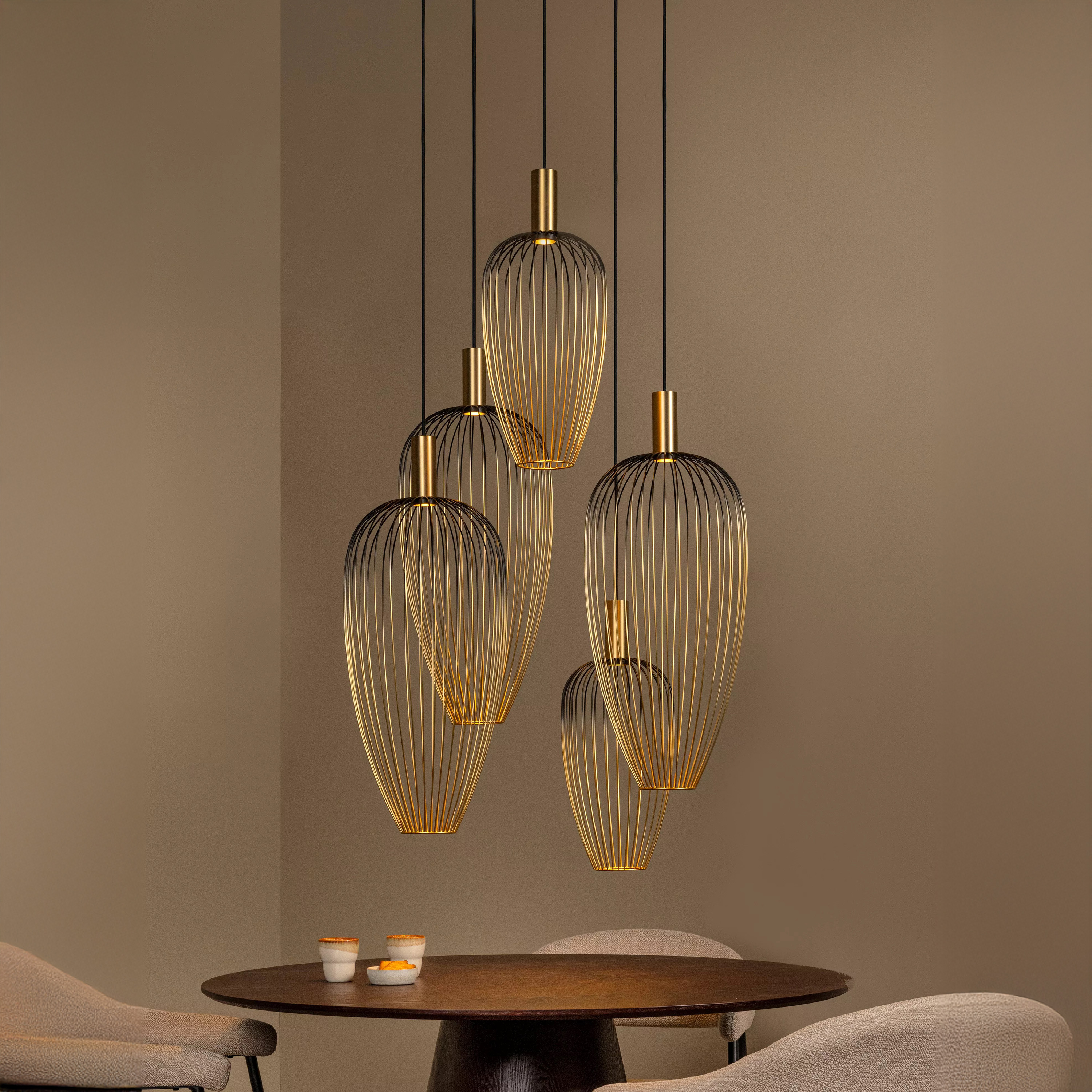 Lucide Aurelie - suspension - Ø cm - or