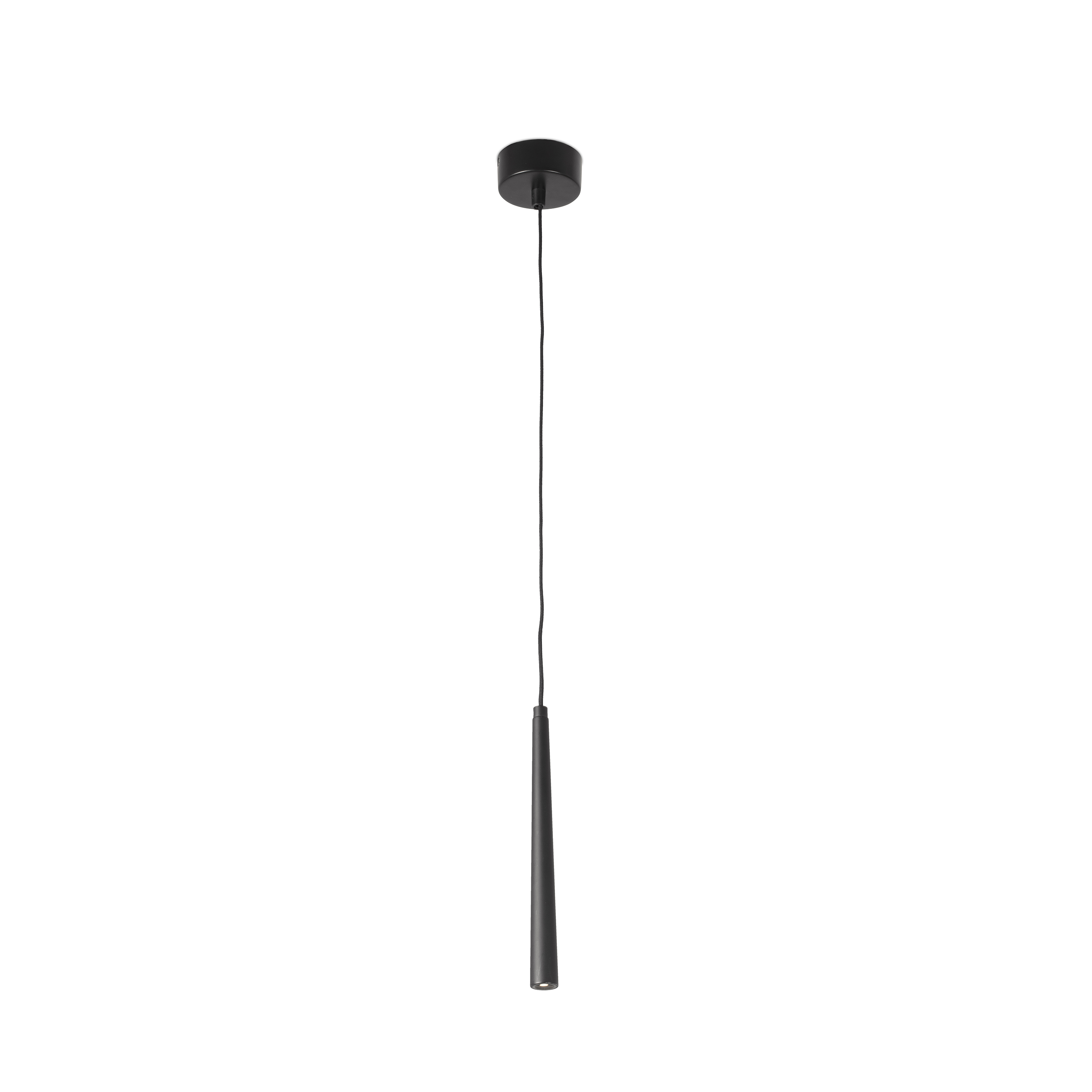 Faro Sabi - lampe suspendue - Ø 2,5 x - 3W LED inclus - noir mat