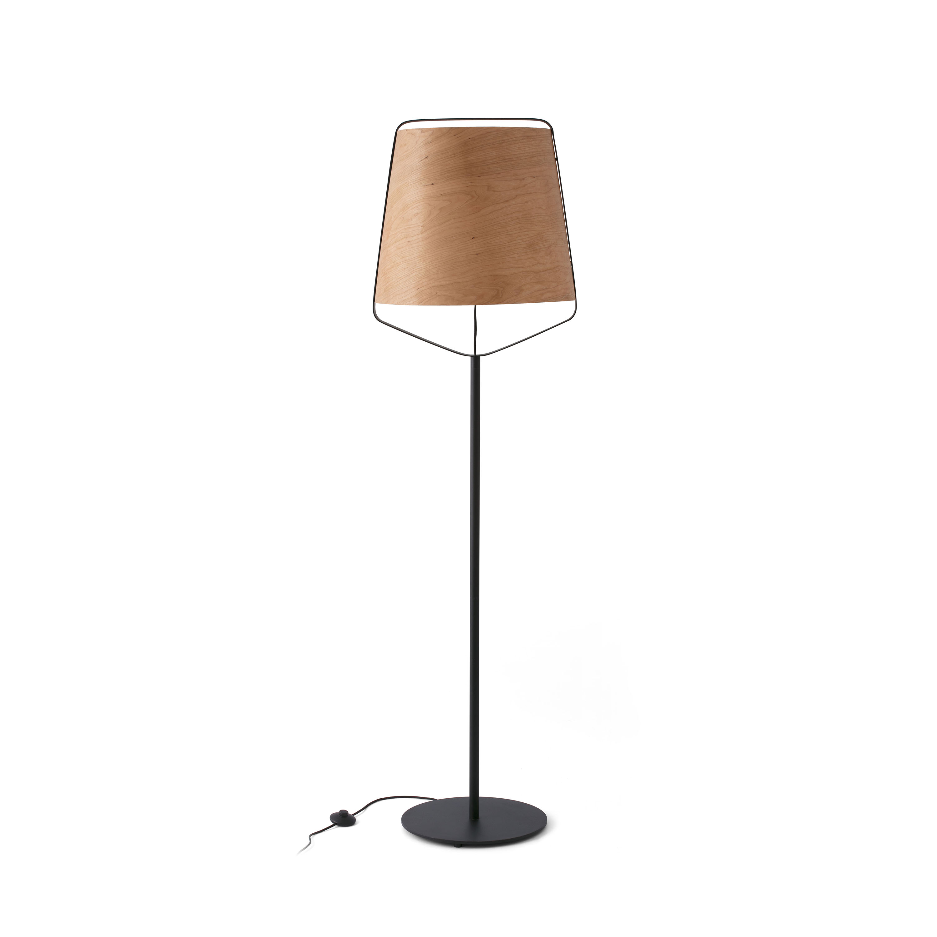 Faro Stood - lampadaire - - noir et brun