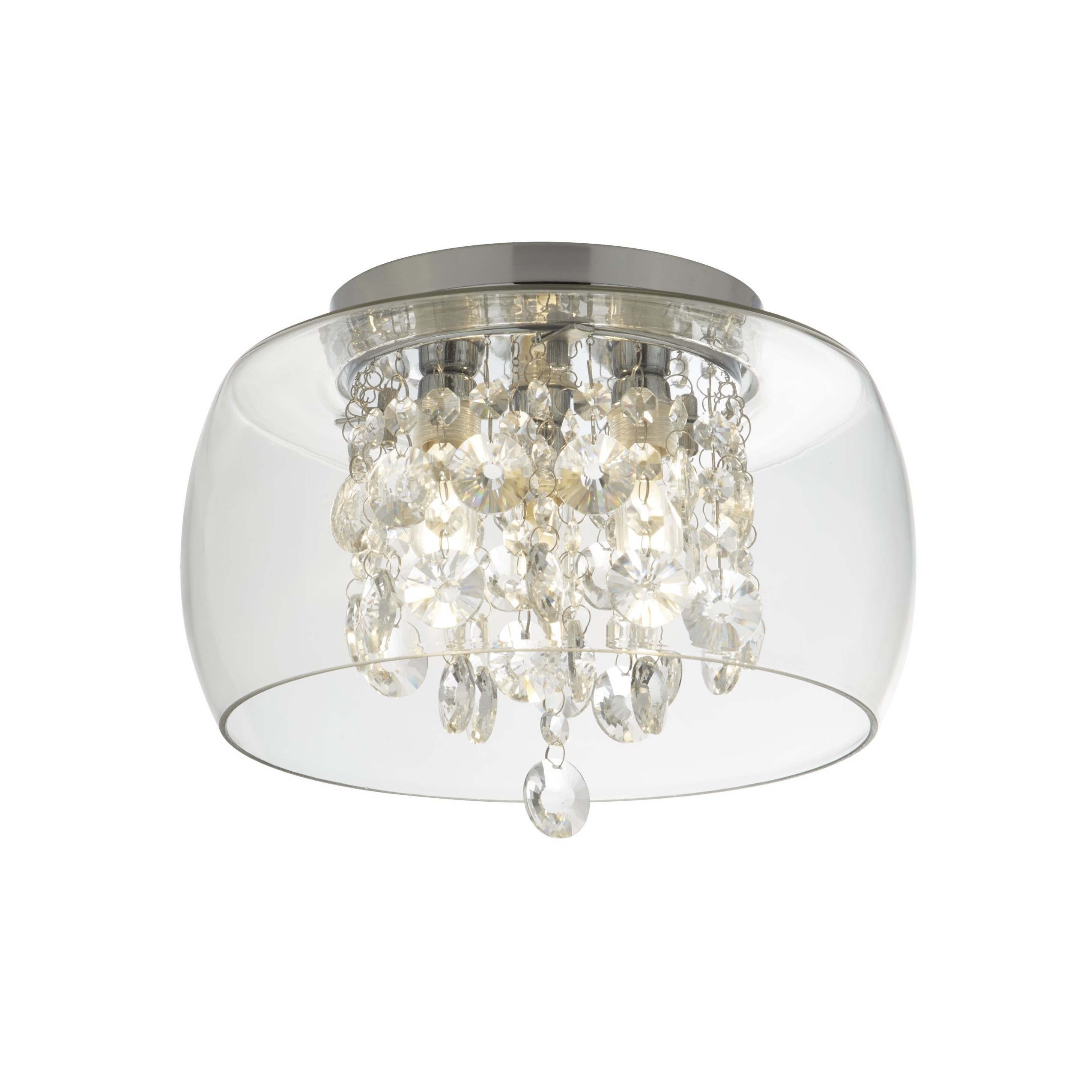 Searchlight Bathroom - plafonnier de salle de bains - Ø cm - IP44 - chrome