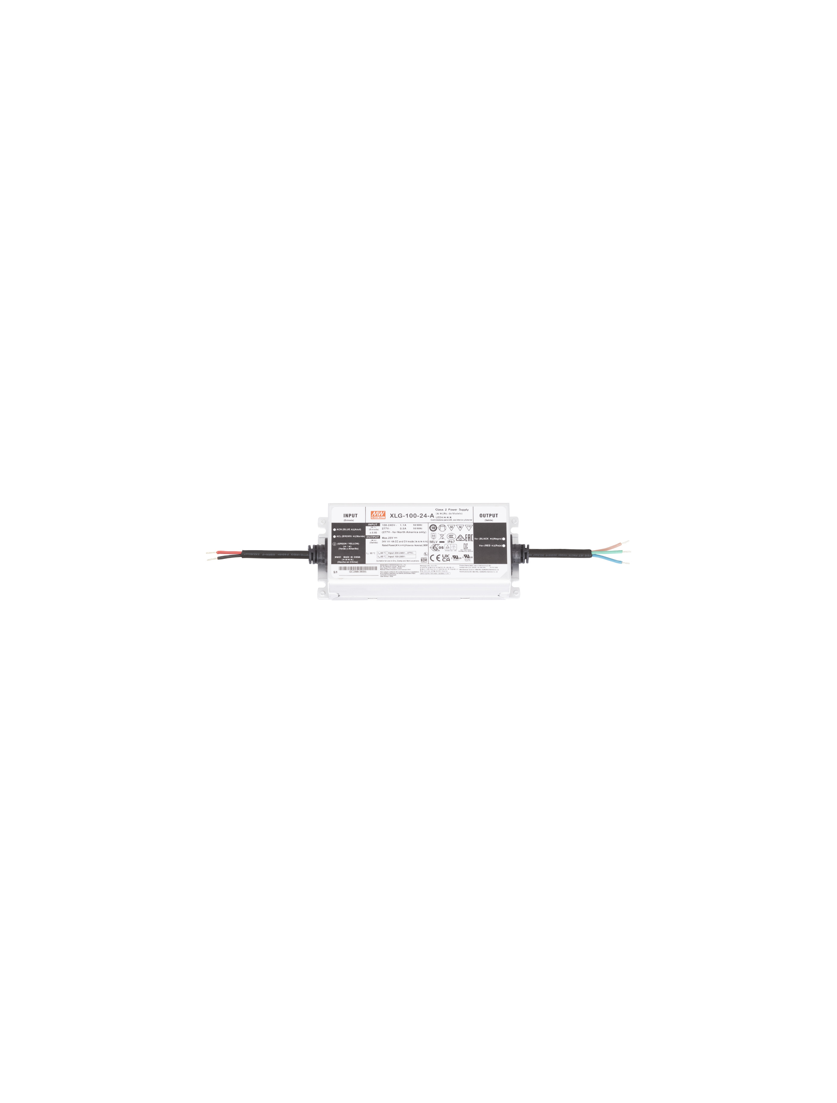 Nova Luce Driver - 48Vdc / 230Vac - 100W - IP67