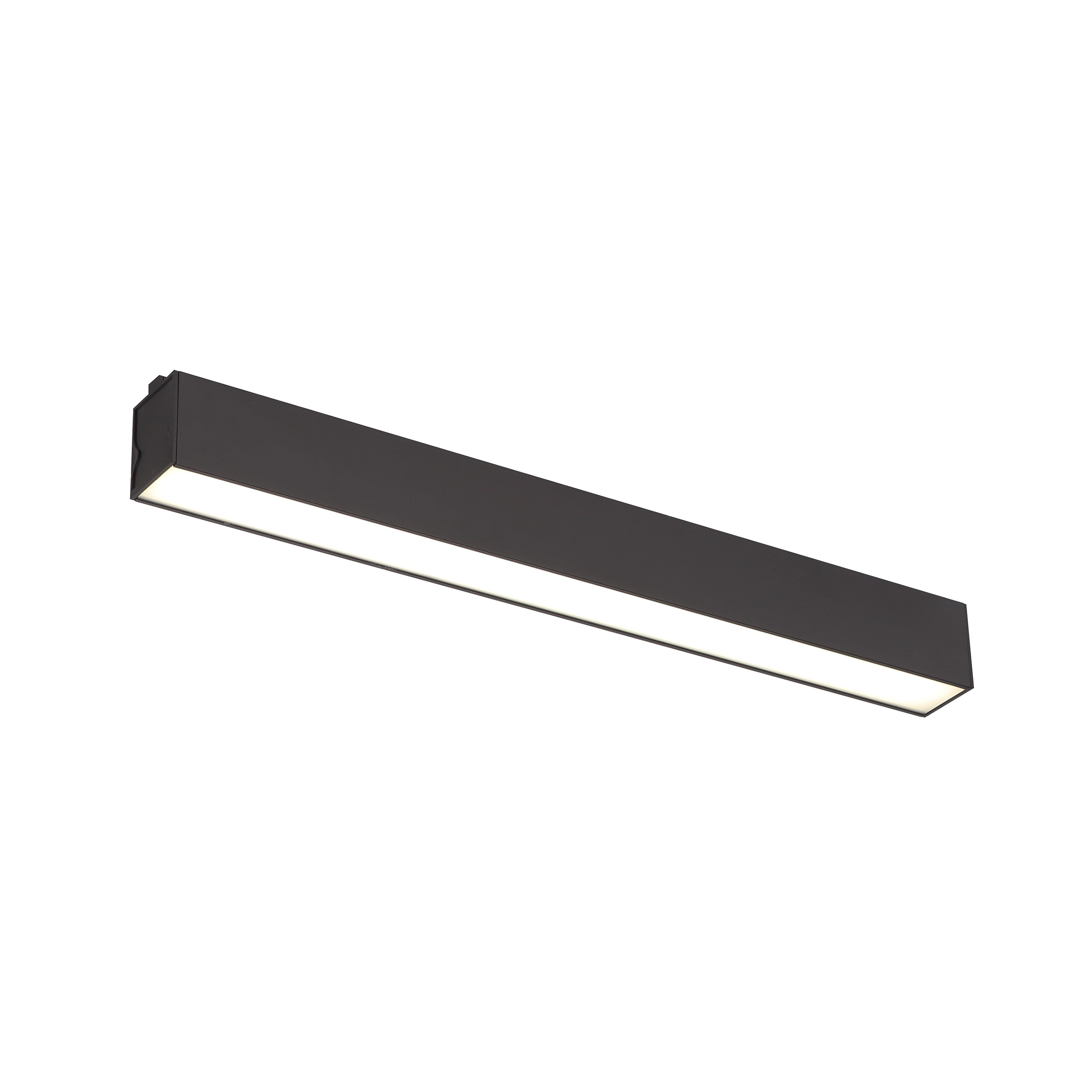 Maxlight Linear - plafonnier - x 5 cm - 18W LED inclus - noir - couleur de lumière blanche