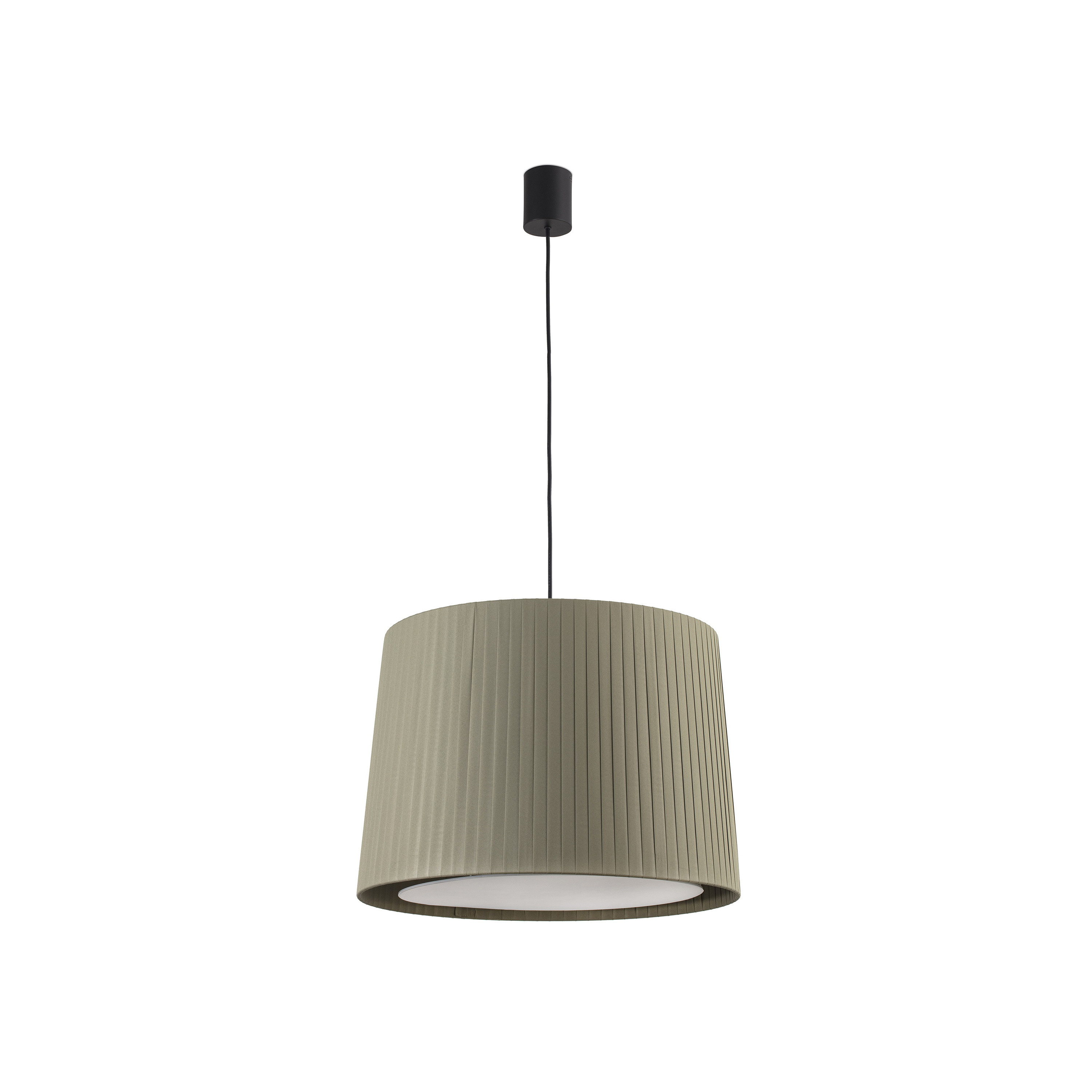 Faro Samba - lampe suspendue - Ø cm - noir et vert