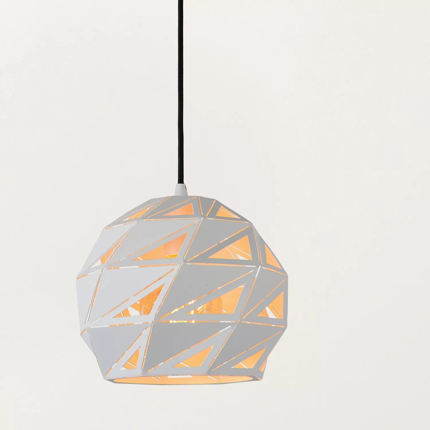 Lucide Malunga - lampe suspendue - Ø cm - blanc