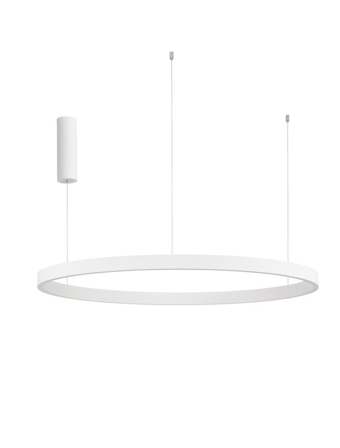 Nova Luce Elowen - lampe suspendue - Ø cm - 106W LED dimmable inclus - blanc