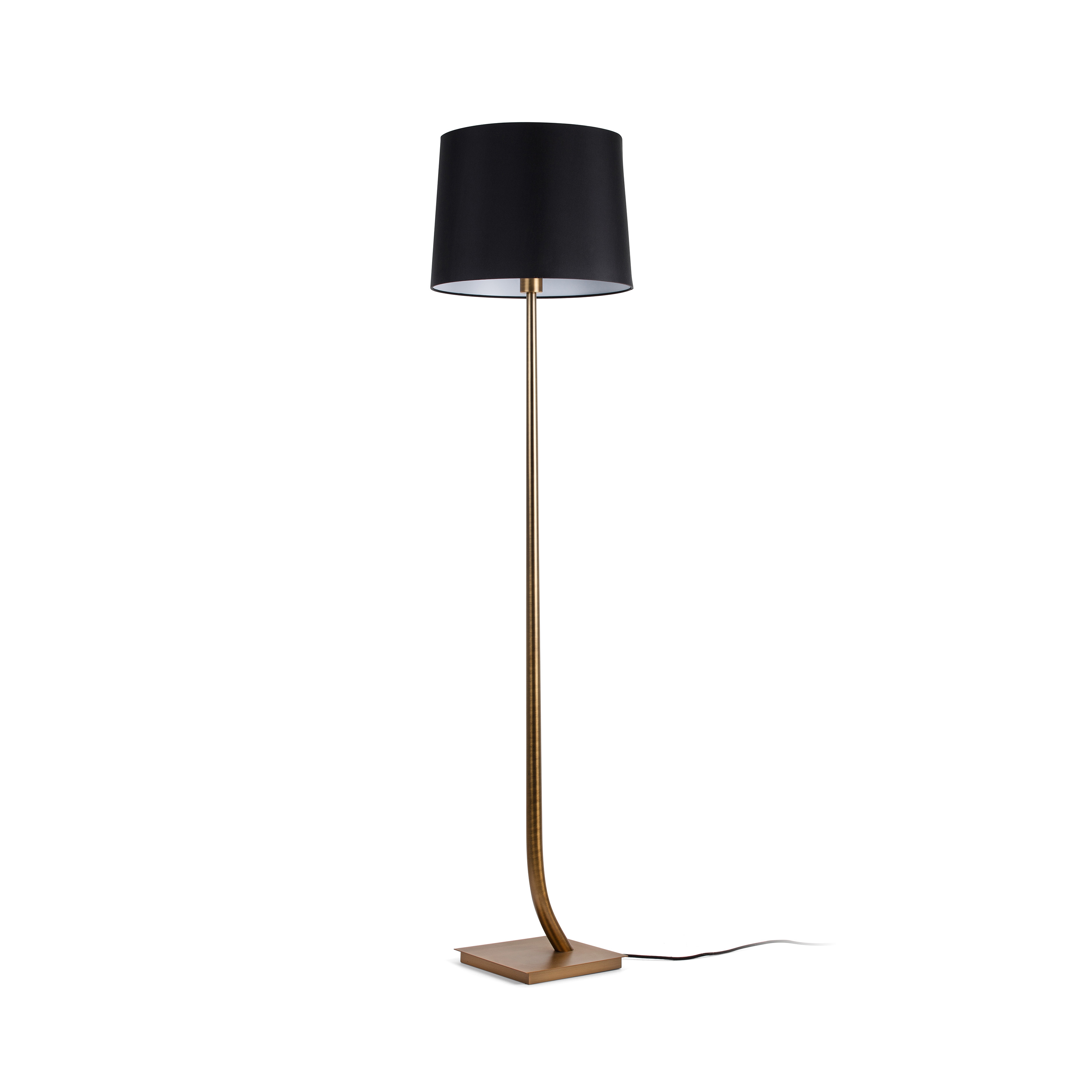 Faro Rem - lampadaire - - bronze et noir