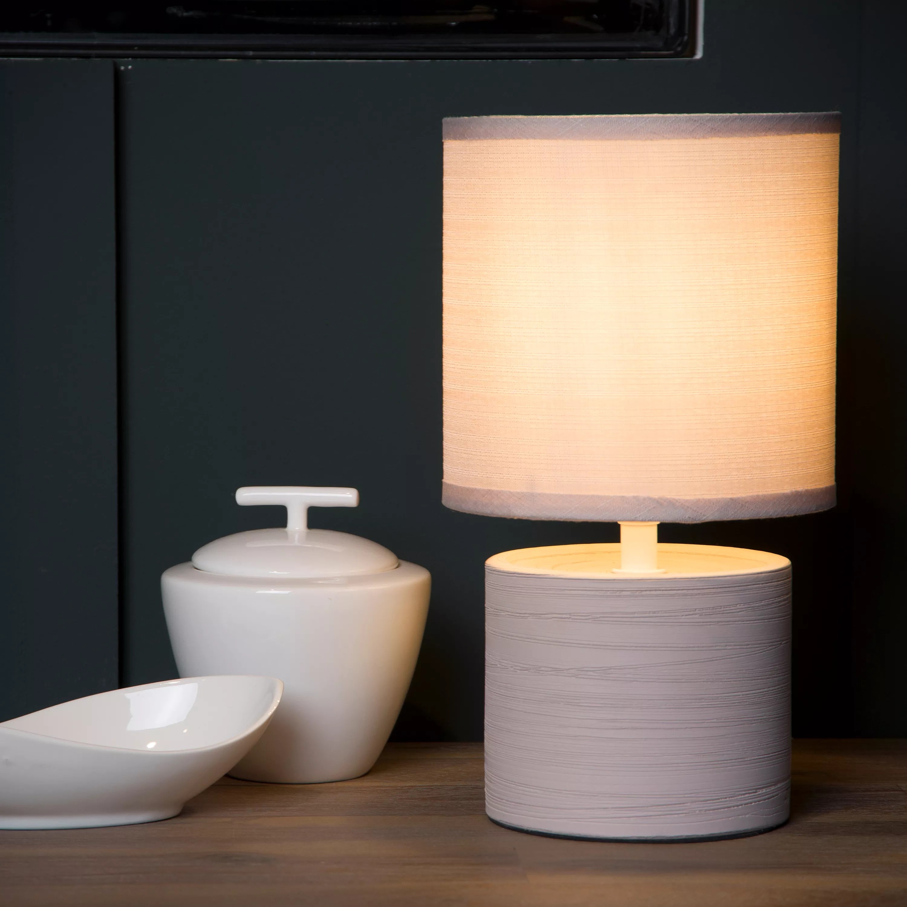 Lucide Greasby - lampe à poser - - beige
