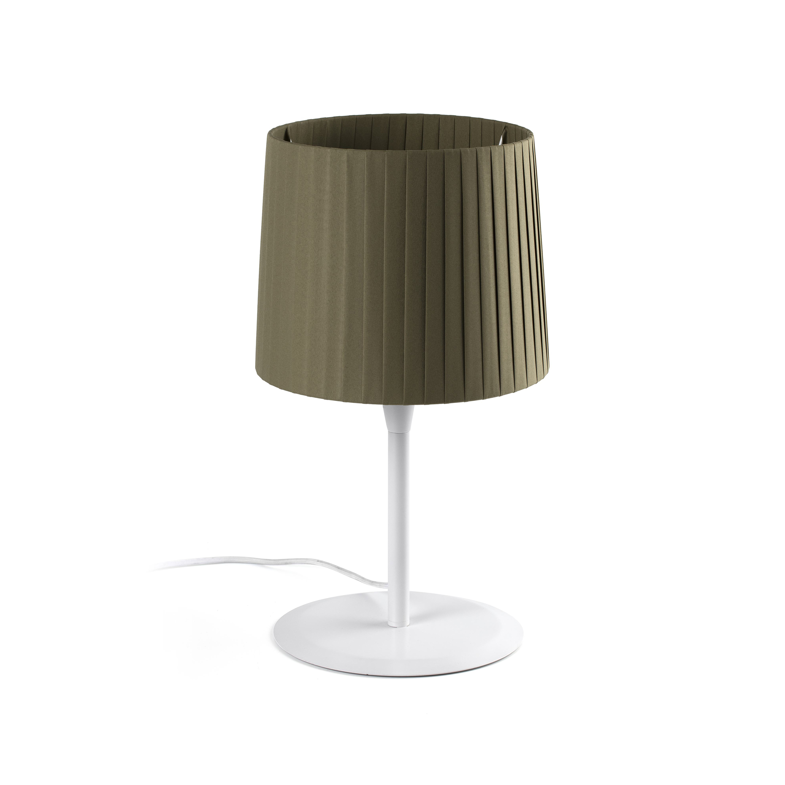 Faro Samba - lampe à poser - Ø ,5 cm - vert et blanc