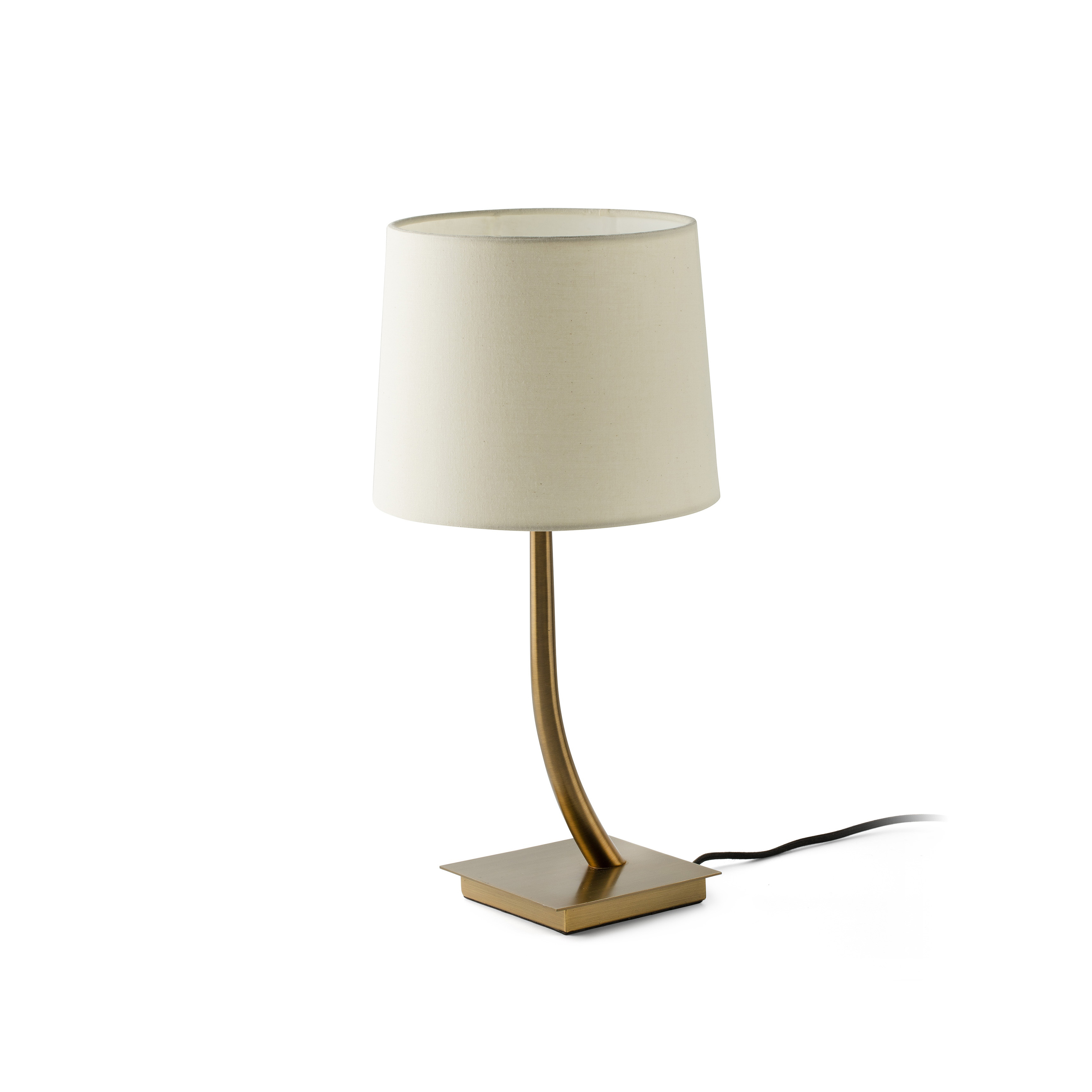 Faro Rem - lampe à poser - Ø cm - bronze et beige