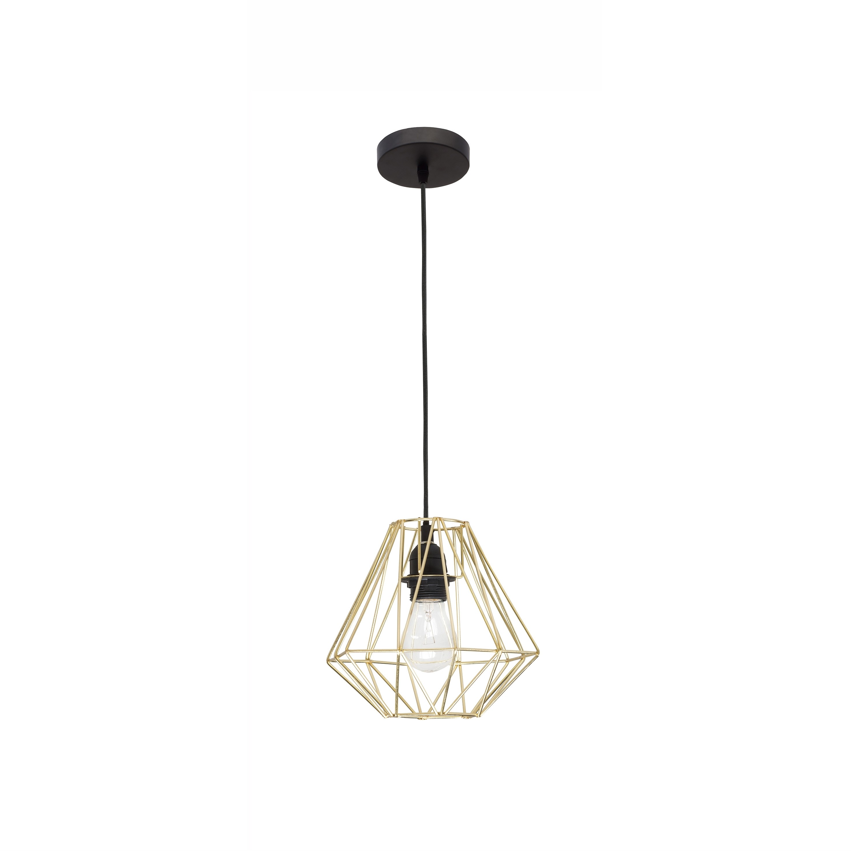 Nova Luce Isabella - lampe suspendue - Ø cm - laiton