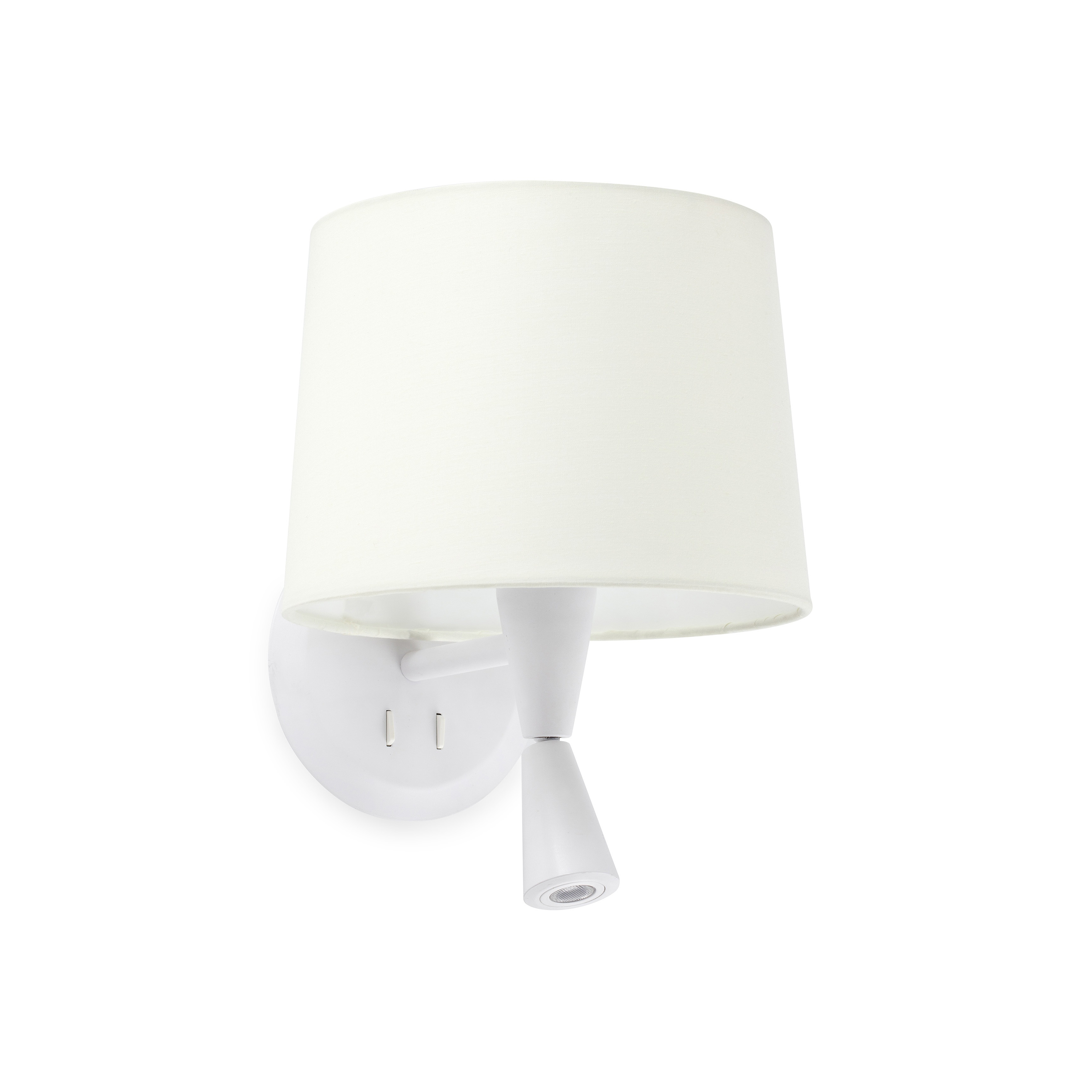 Faro Conga - applique murale - 21,5 x ,3 cm - 3W LED inclus - blanc mat