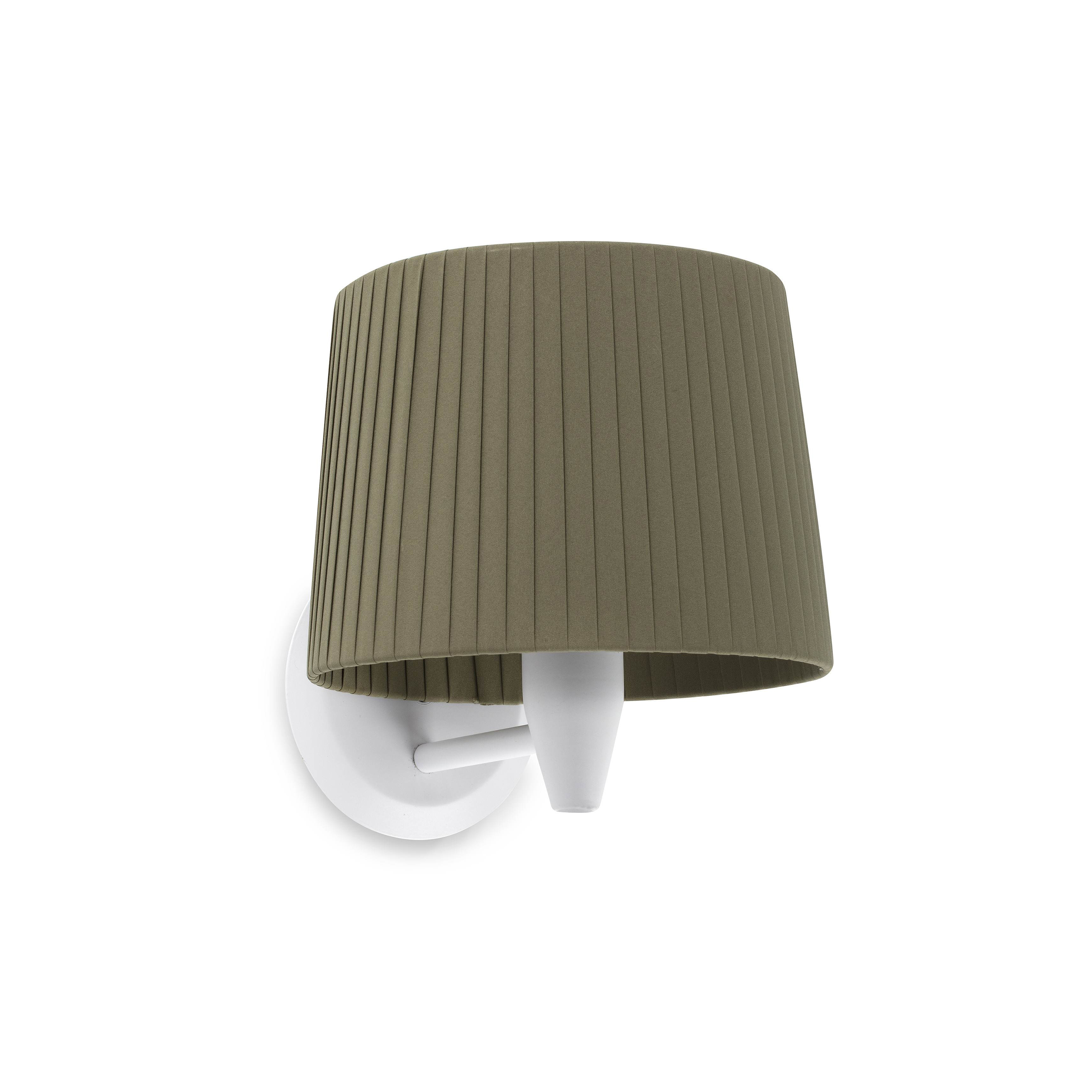 Faro Samba - applique murale - 21,5 x ,3 cm - vert et blanc