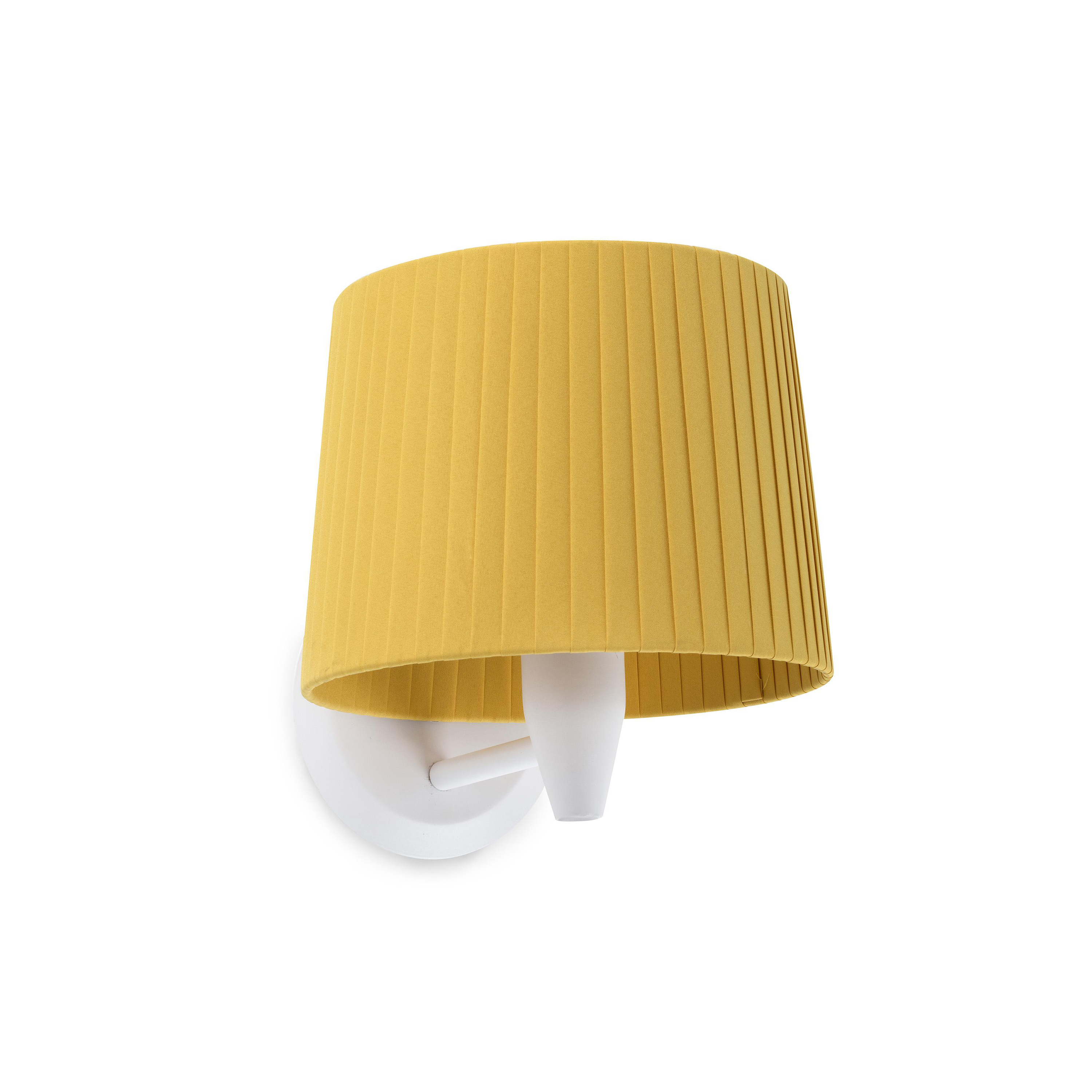 Faro Samba - applique murale - 21,5 x ,3 cm - blanc et jaune