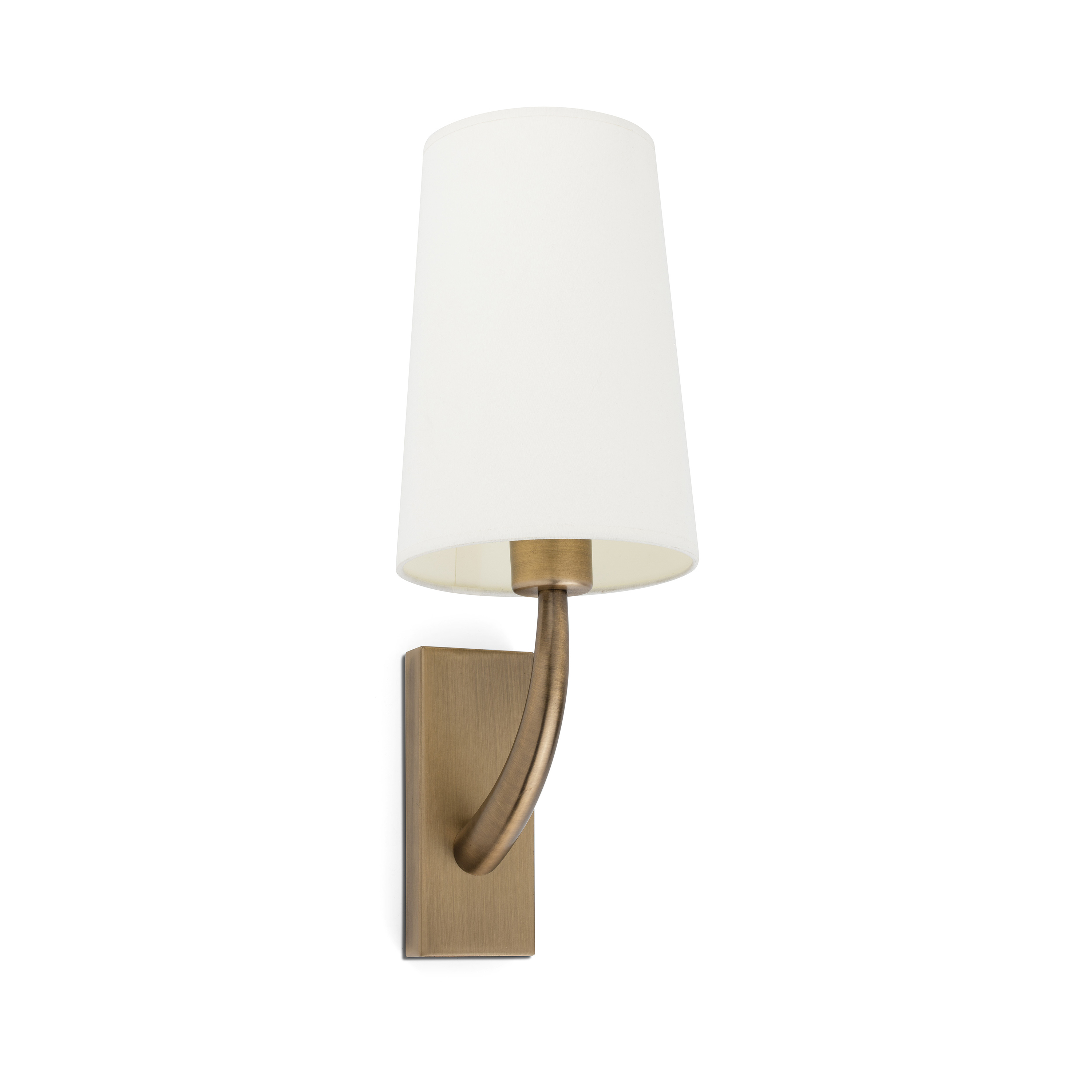 Faro Rem - applique murale - 16,5 x cm - blanc et vieil or