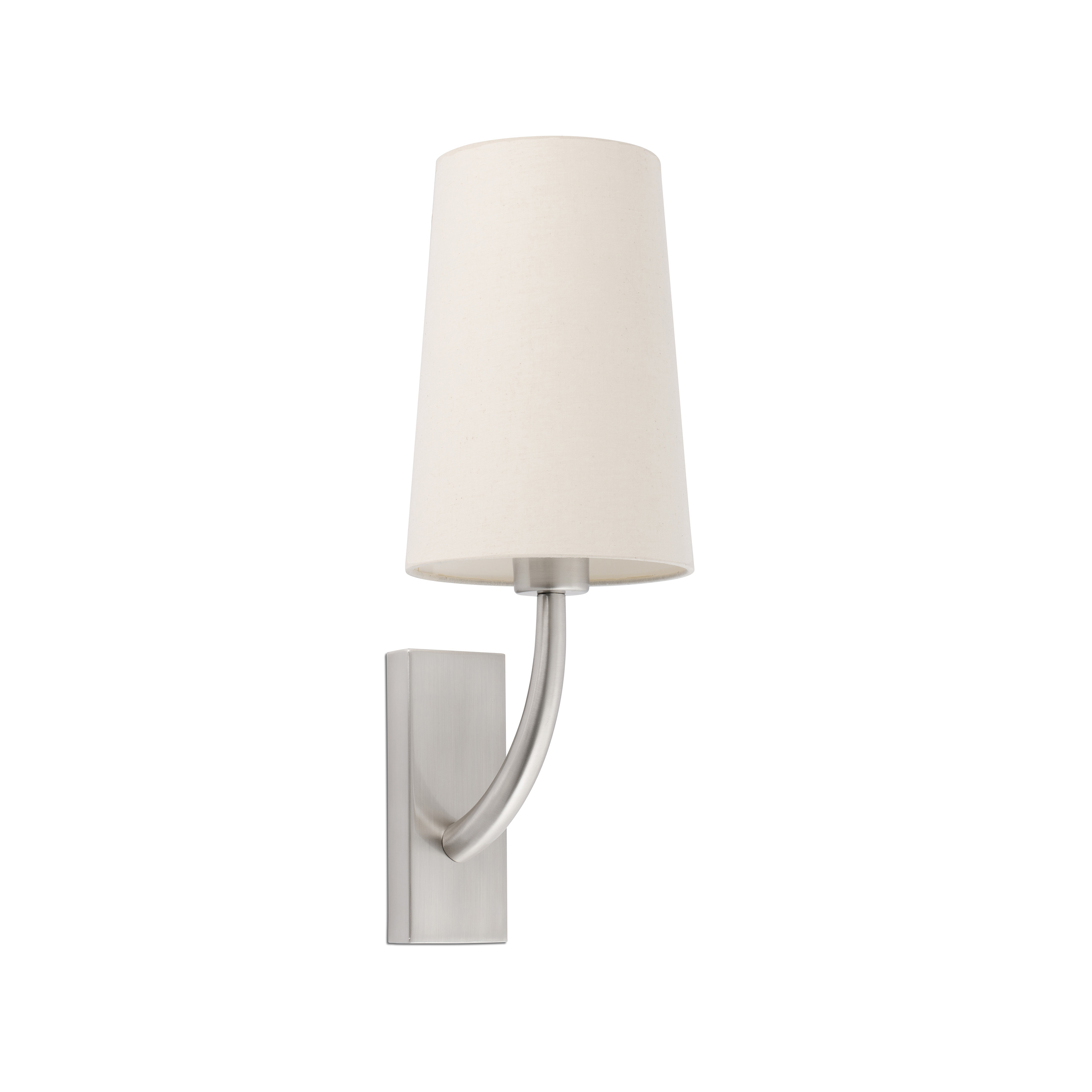Faro Rem - applique murale - 16,5 x cm - beige et nickel mat