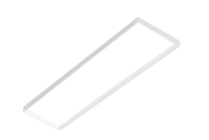 Century Italia Kit - cadre en saillie pour panneaux LED - 120,2 x 30,2 x 4,3 - blanc