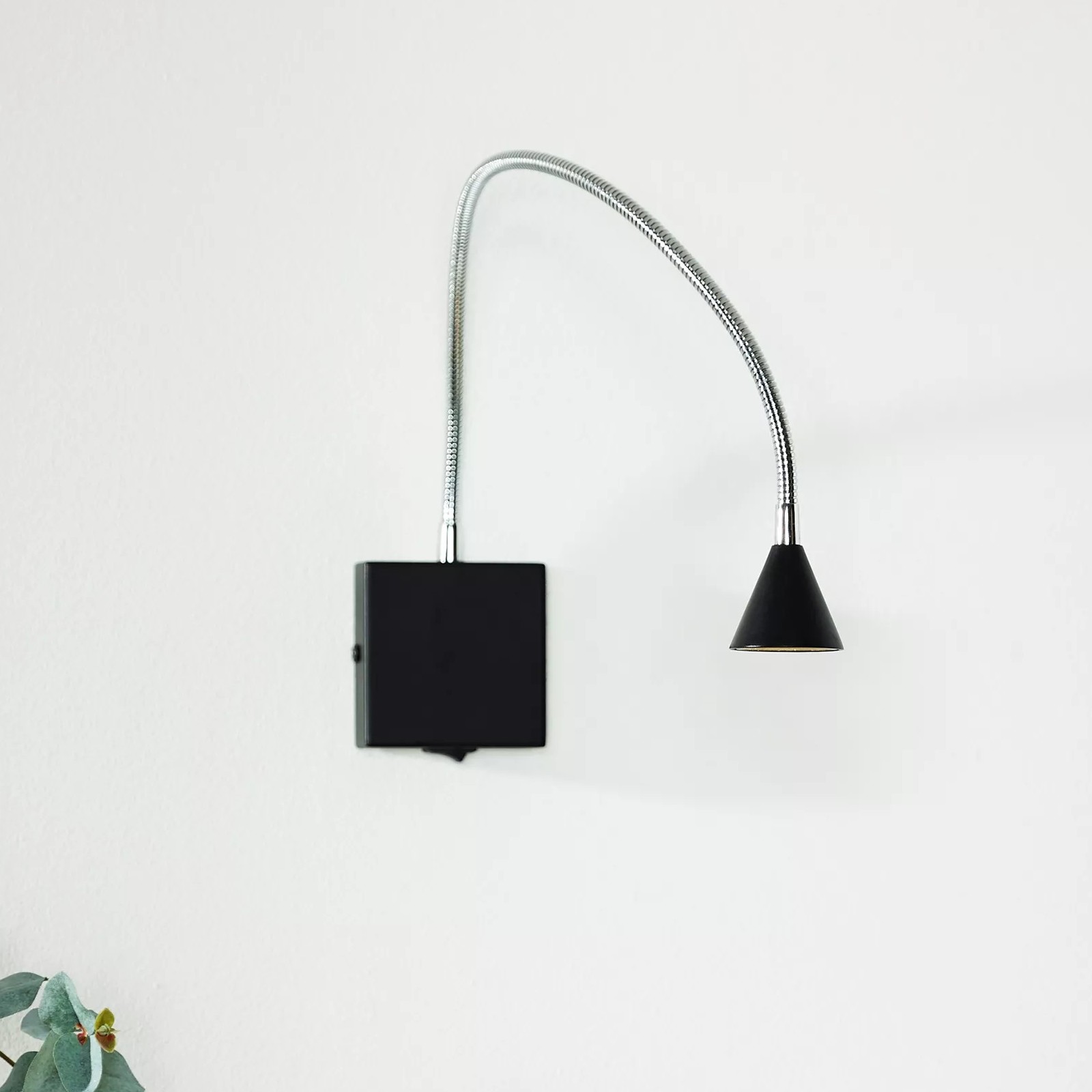 Lucide Buddy - applique murale - x - 3W LED inclus - noir