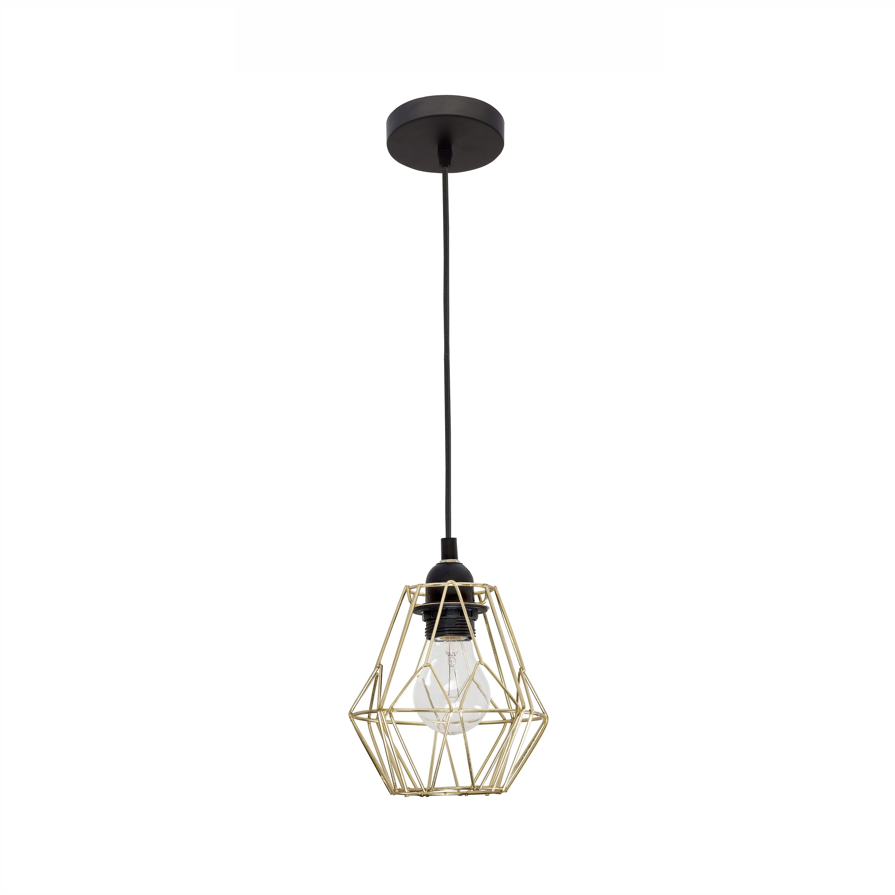 Nova Luce Isabella - lampe suspendue - Ø cm - laiton