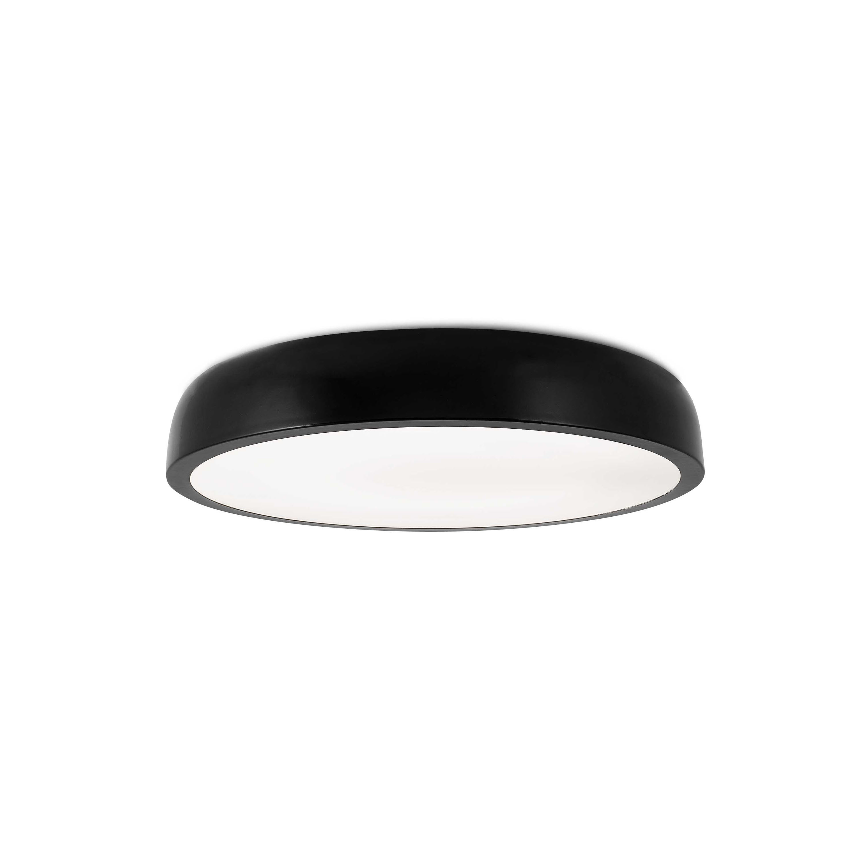 Faro Cocotte - plafonnier - Ø cm - 30W LED inclus - noir brillant