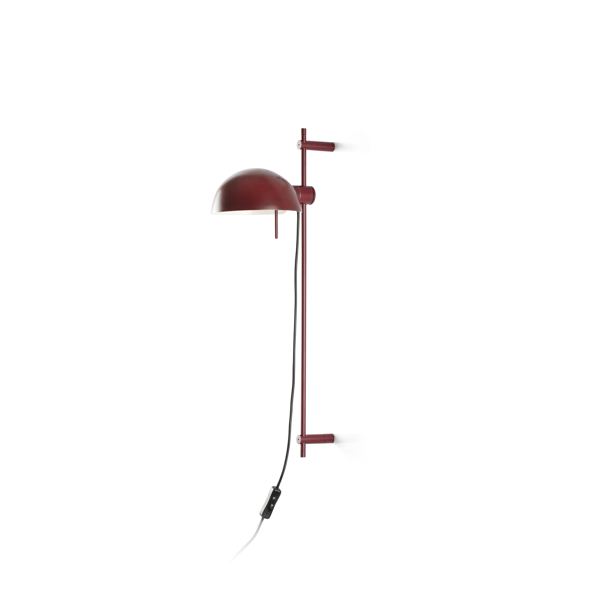 Faro Matilda - applique murale - 16,6 x ,6 cm - rouge grenat