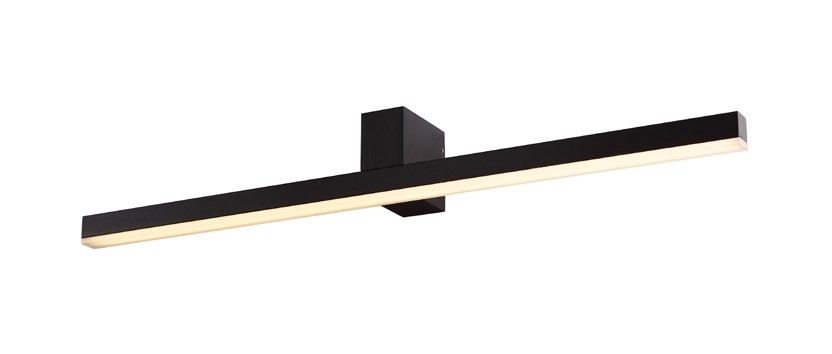 MODÈLE D’EXPOSITION - Maxlight Longbeam - lumière miroir - cm - 4W LED inclus - IP54 - noir