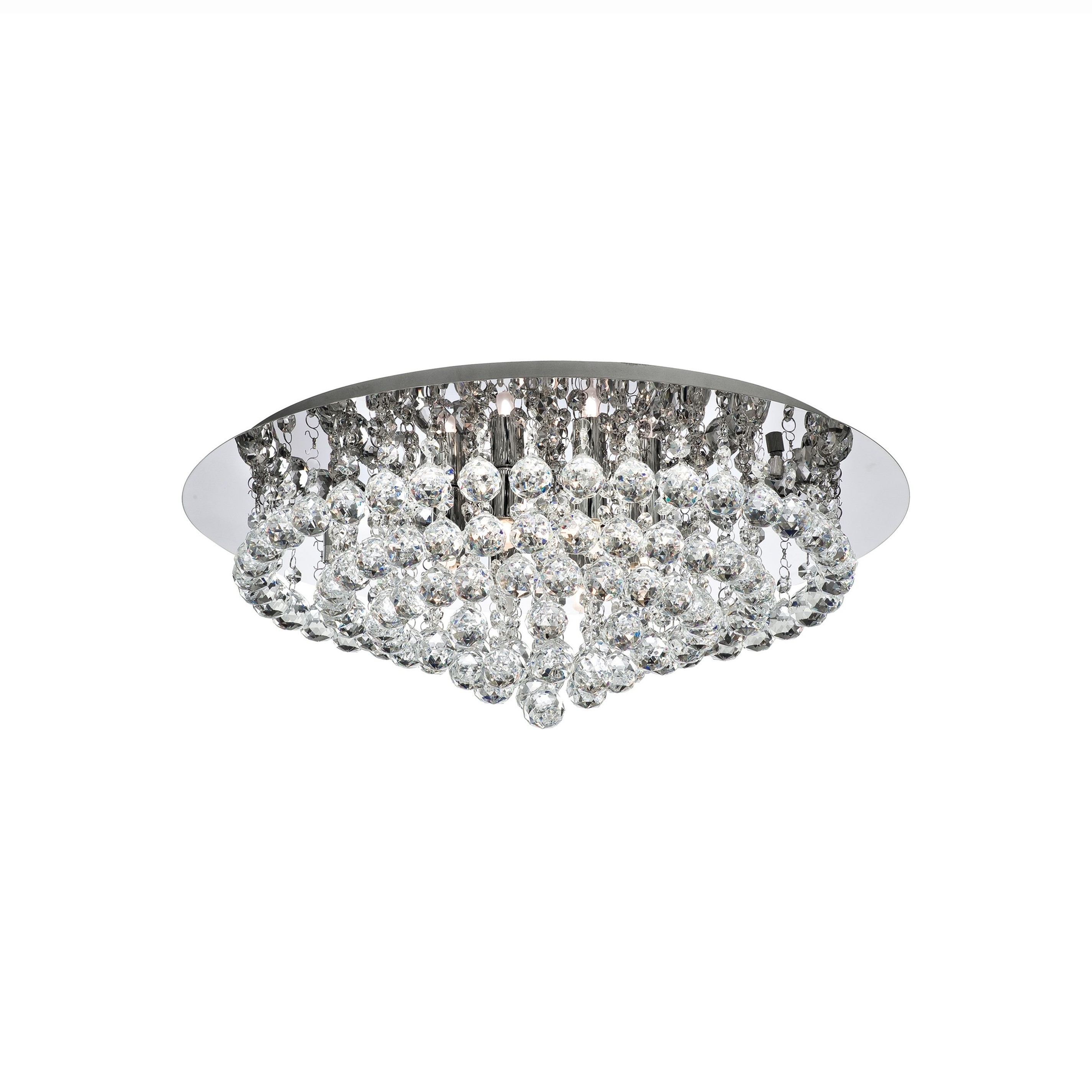 Searchlight Hanna - plafonnier - Ø ,8 cm - chrome
