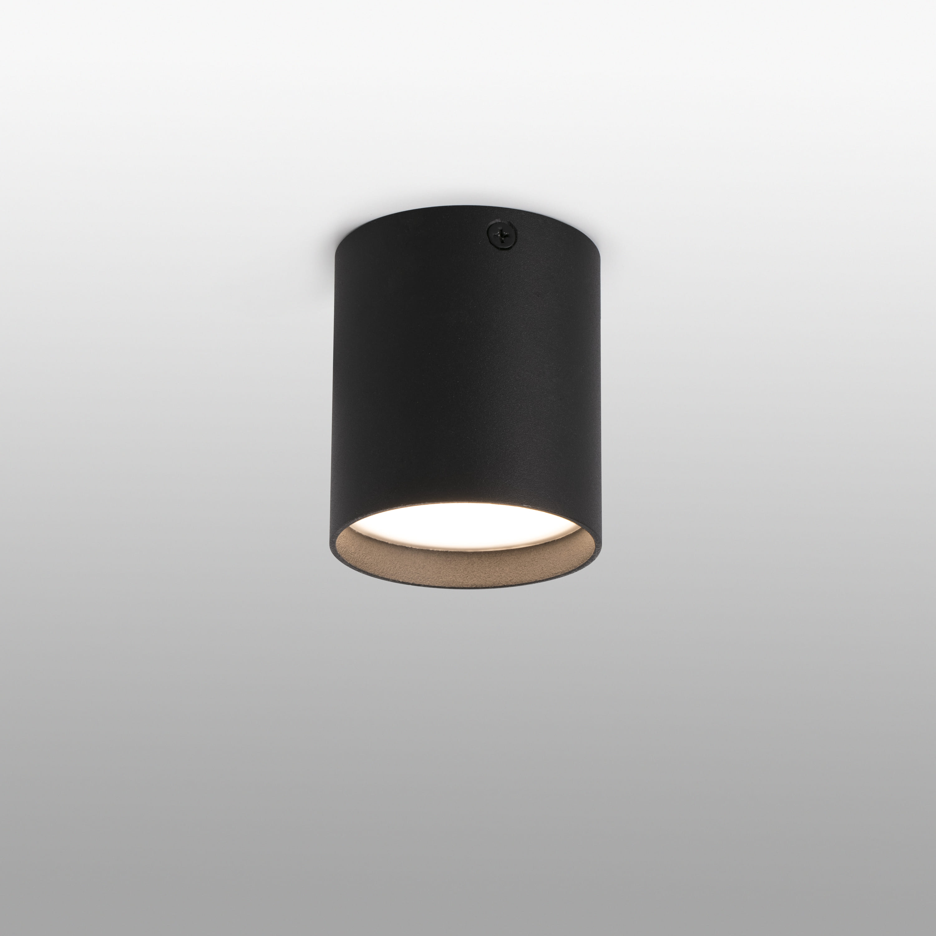 Faro Haru - plafonnier - Ø cm - 6W LED inclus - noir mat