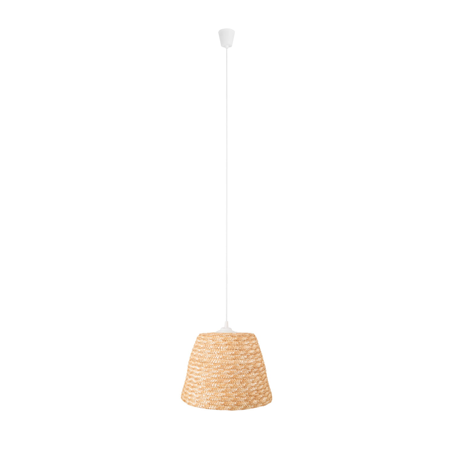 Maxlight Pot - lampe suspendue - Ø cm - brun clair et blanc