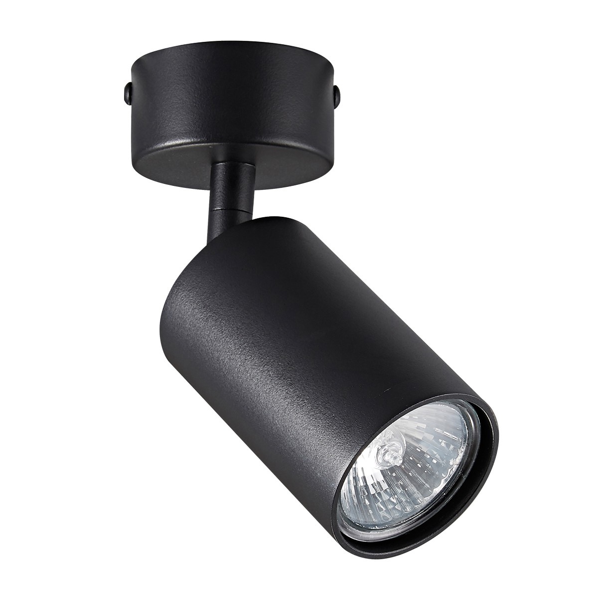 VK Lighting Cili - spot en saillie - Ø ,8 cm - noir