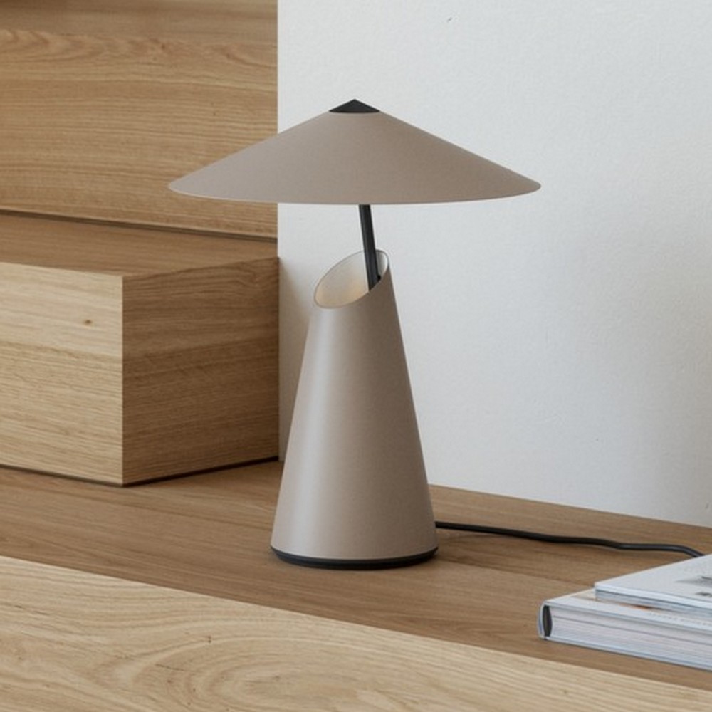 Design For The People Taido - lampe à poser - Ø cm - marron