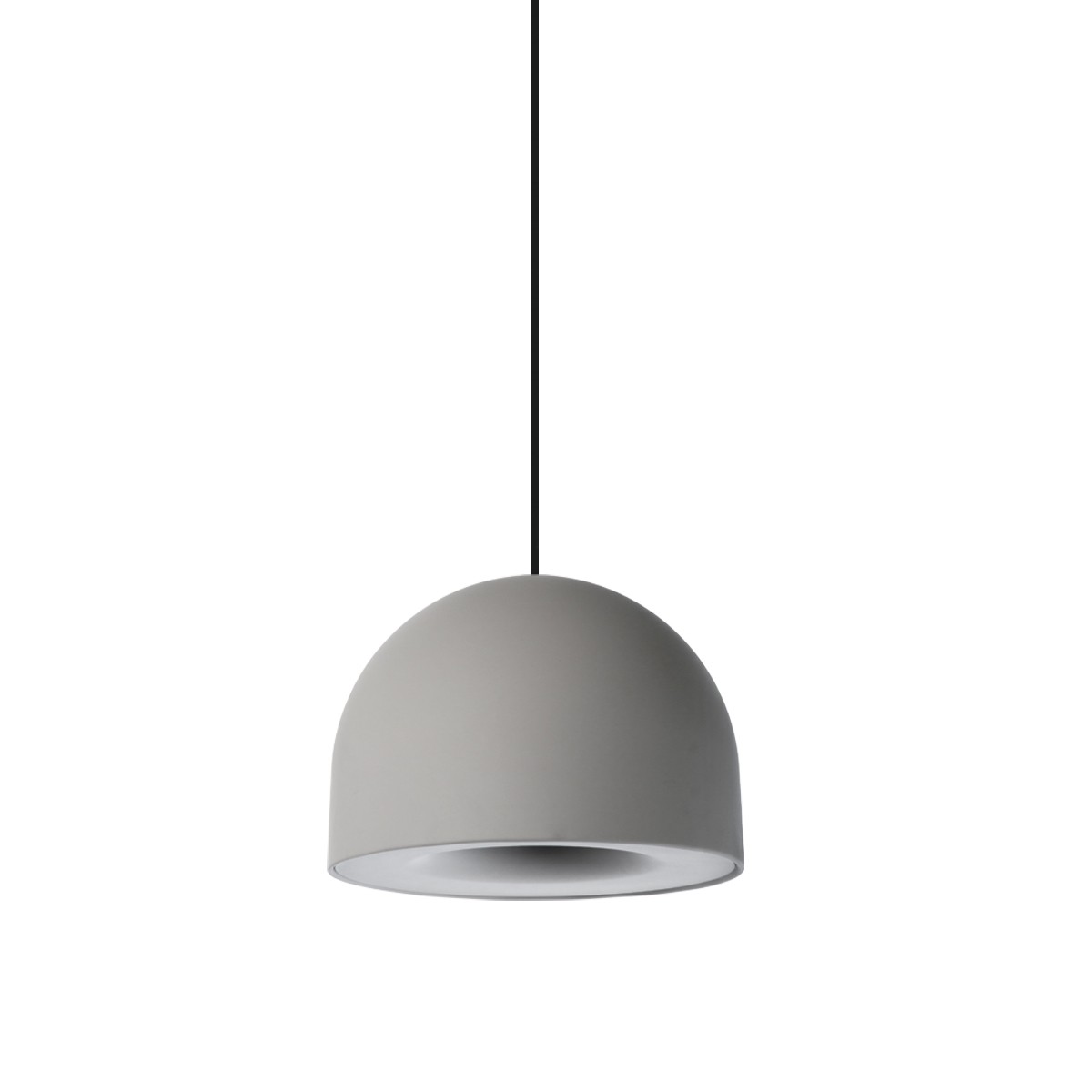 VK Lighting Koula - suspension - Ø cm - gris