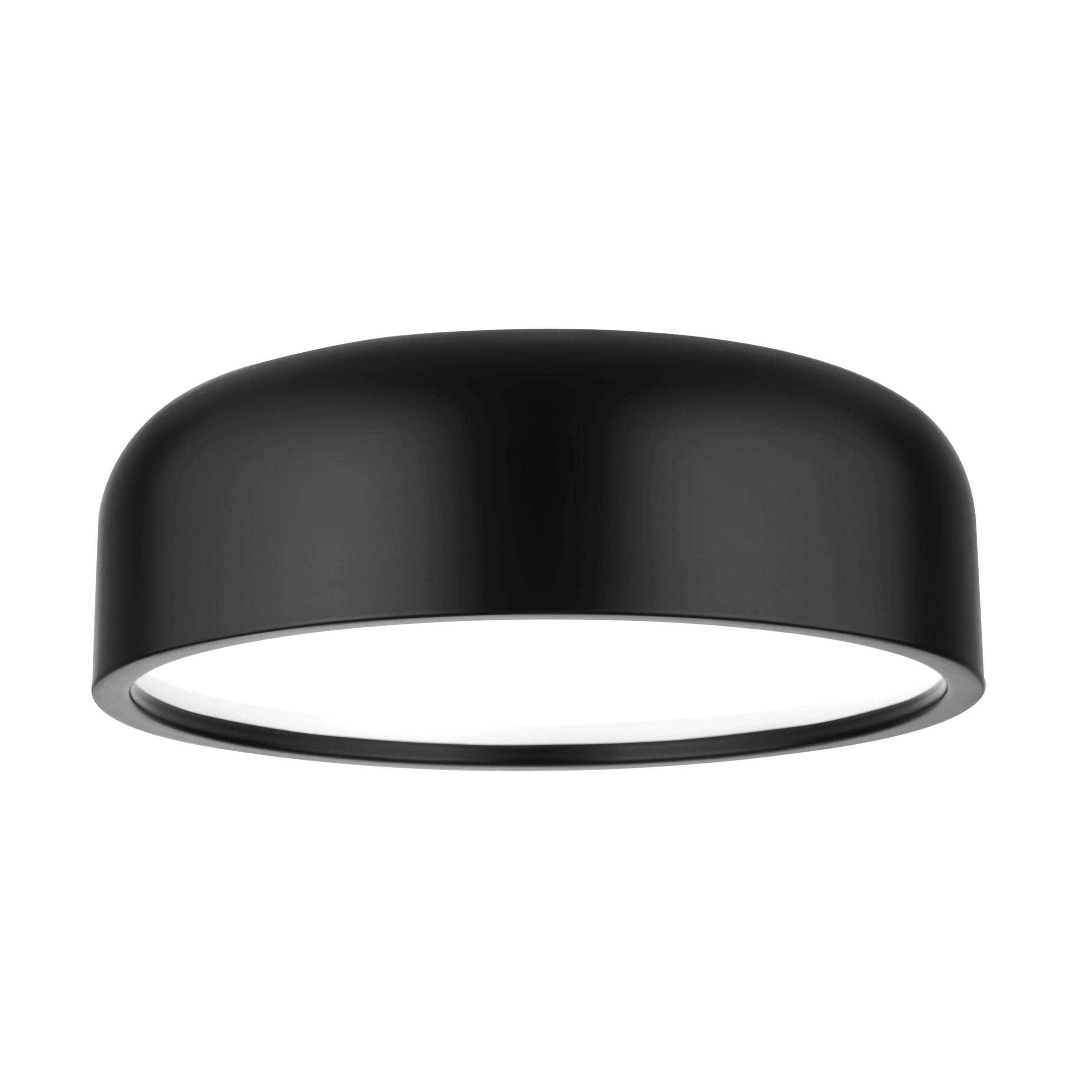 Nova Luce Perleto - plafonnier - Ø cm - noir
