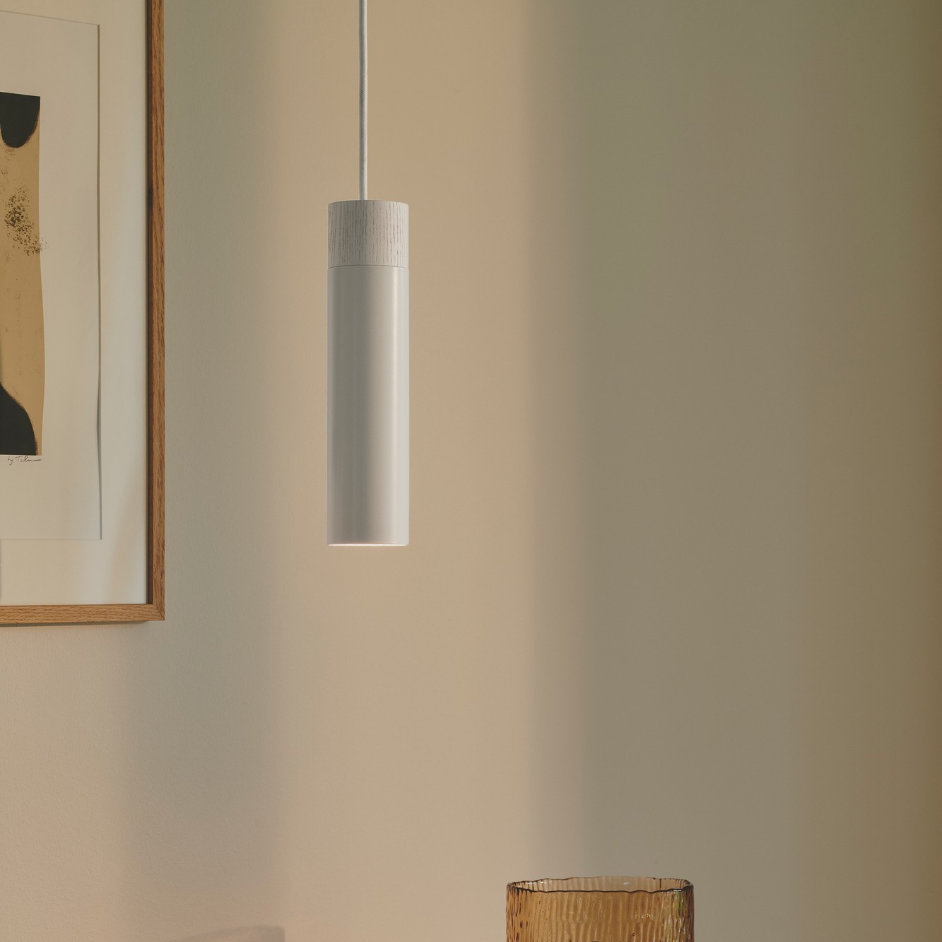 Nordlux Tilo - lampe suspendue - Ø ,6 cm - blanc