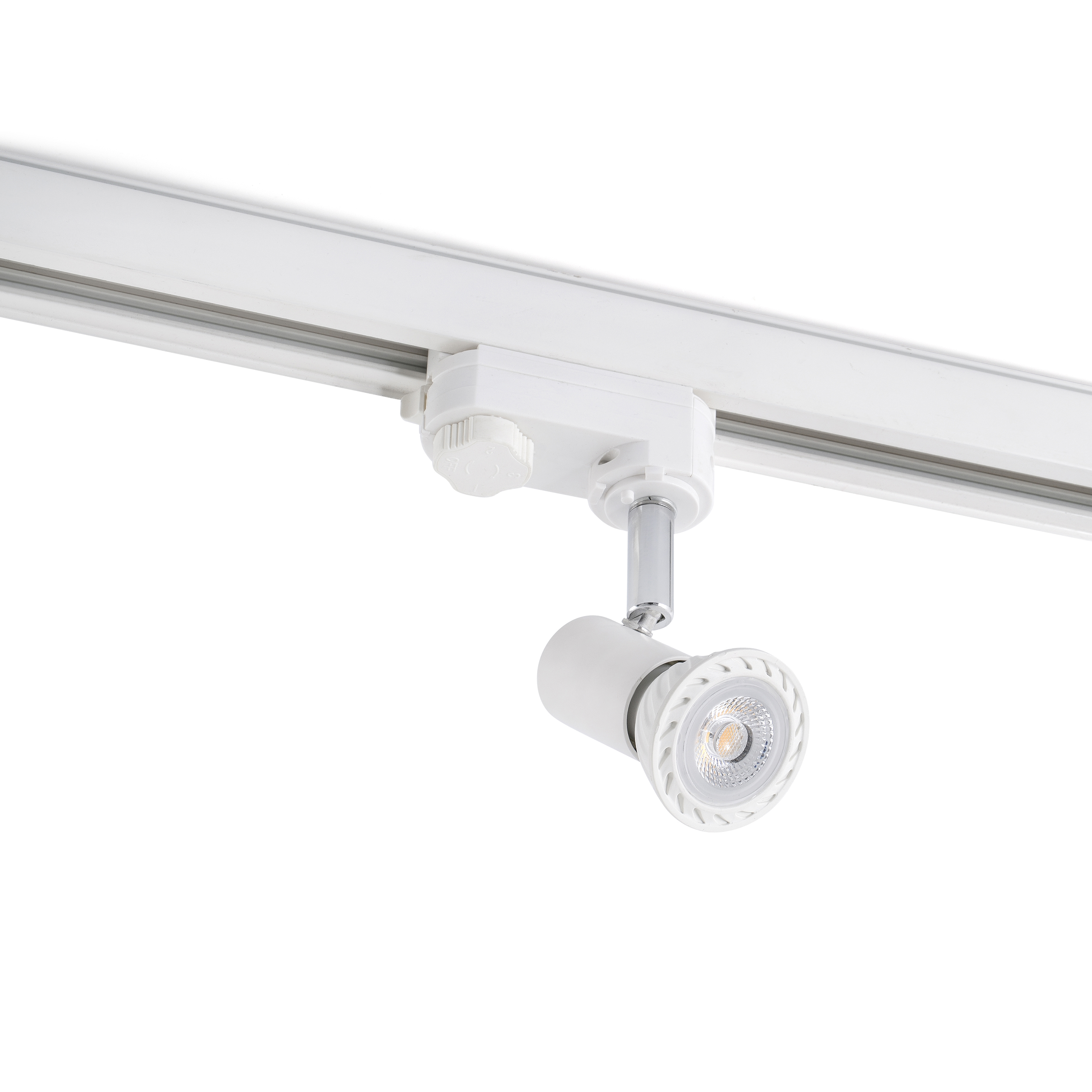 Faro Plot - projecteur sur rail - ,2 x - blanc mat