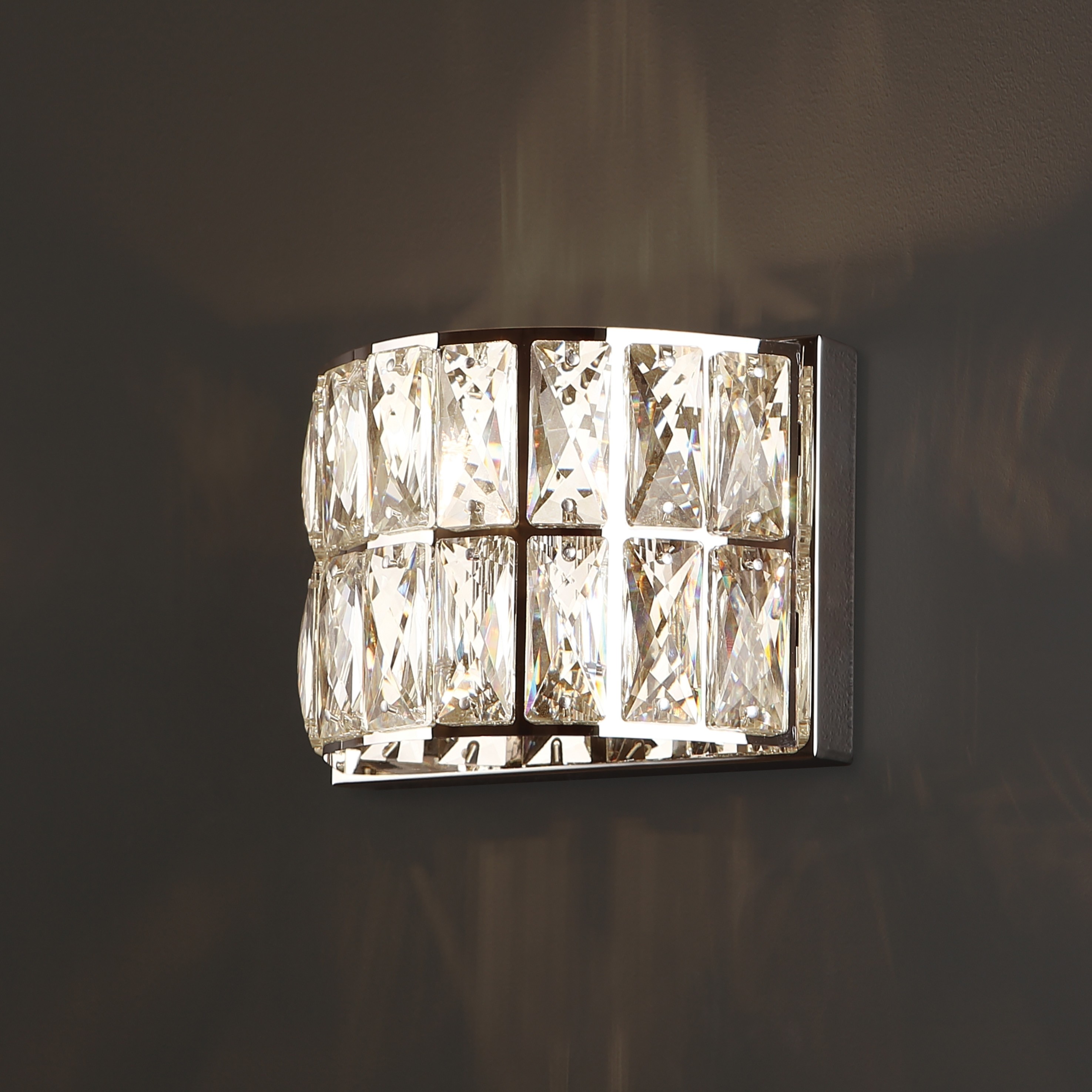 Maxlight Diamante - applique murale - x - chrome