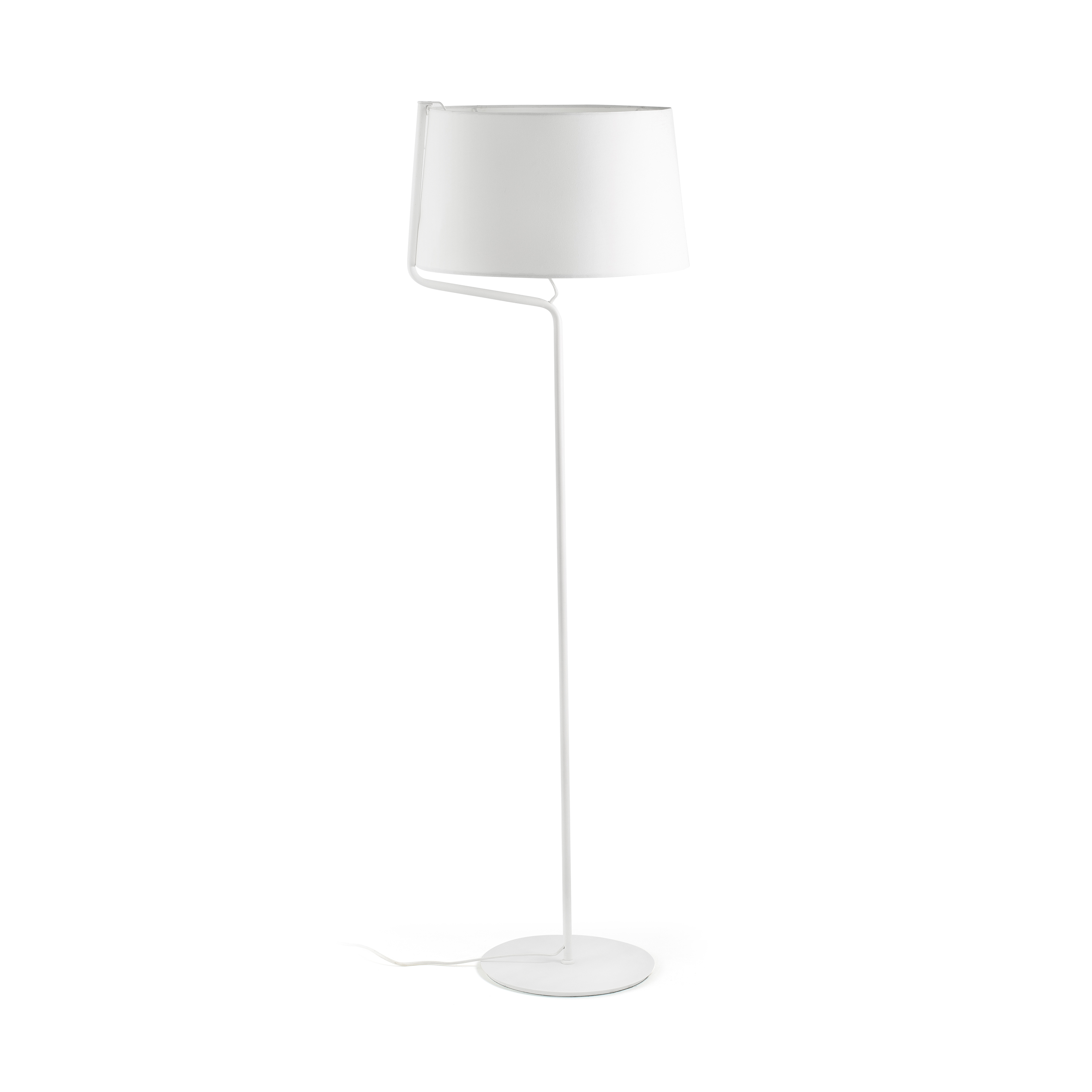 Faro Berni - lampadaire - - blanc mat