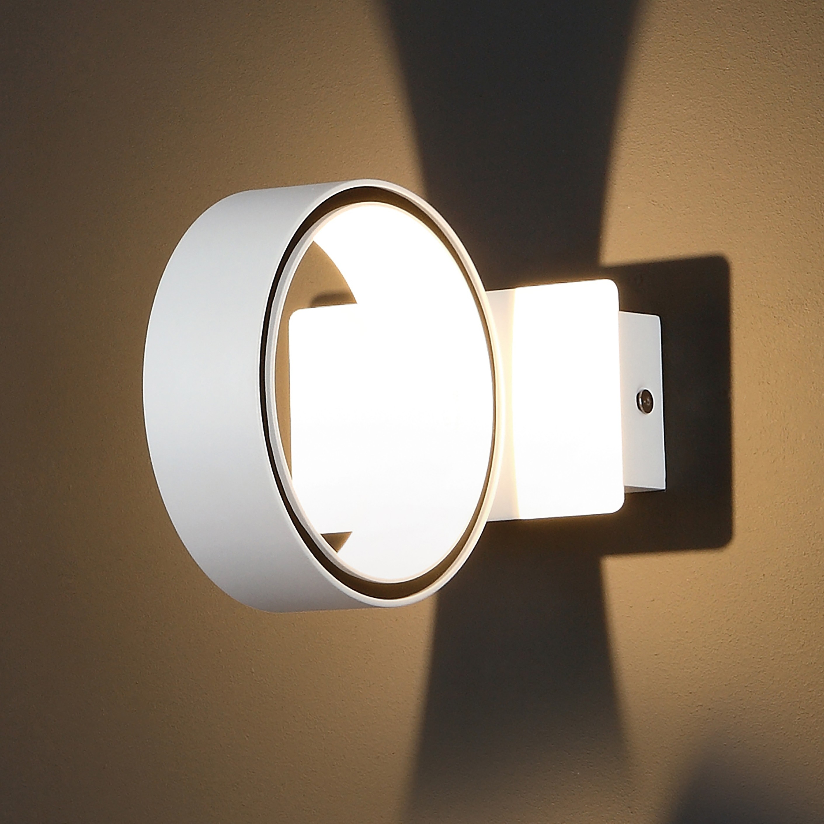 Maxlight Tokyo - applique murale - x 7 cm - 4,5W LED inclus - blanc