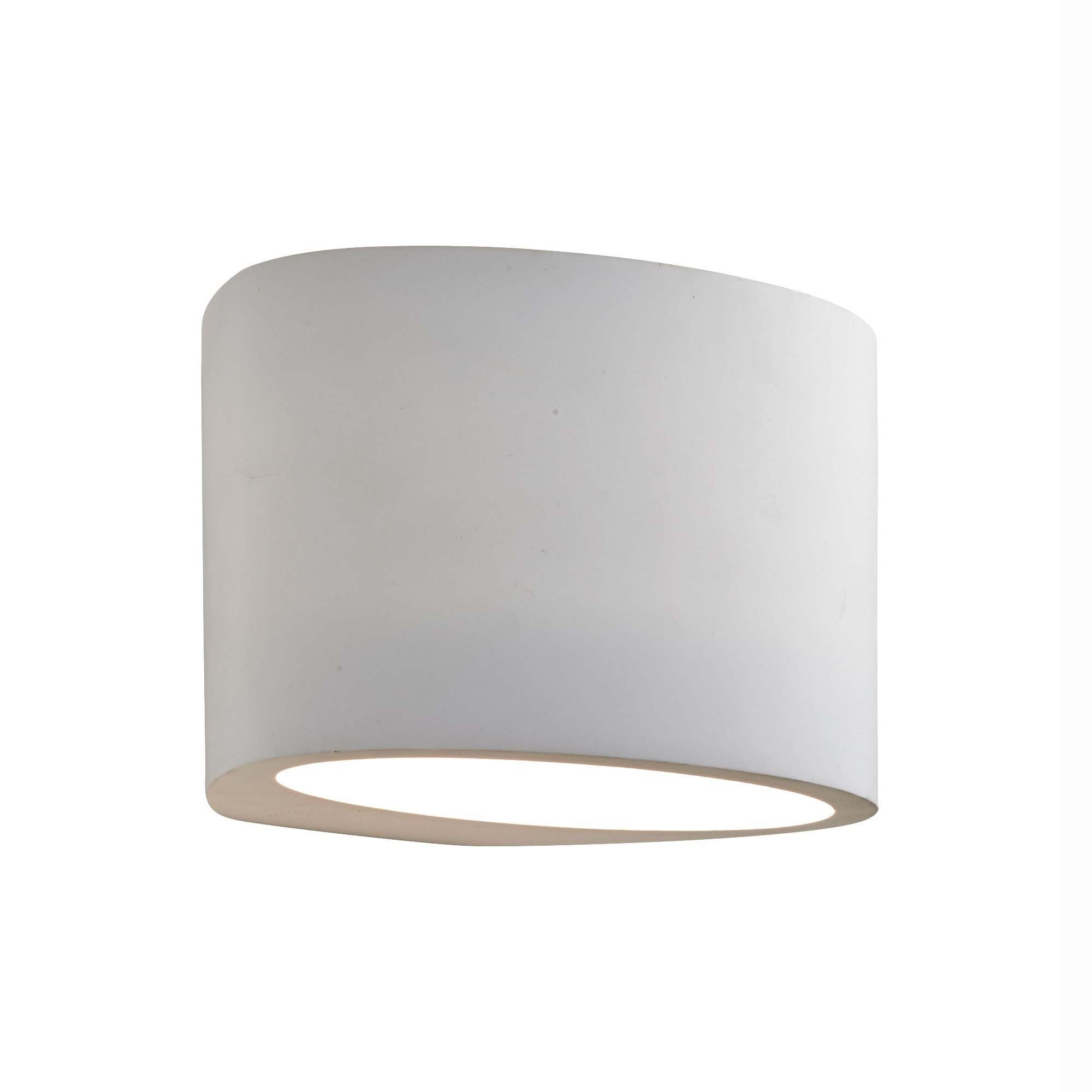 Searchlight Gypsum - applique à peindre - cm - blanc