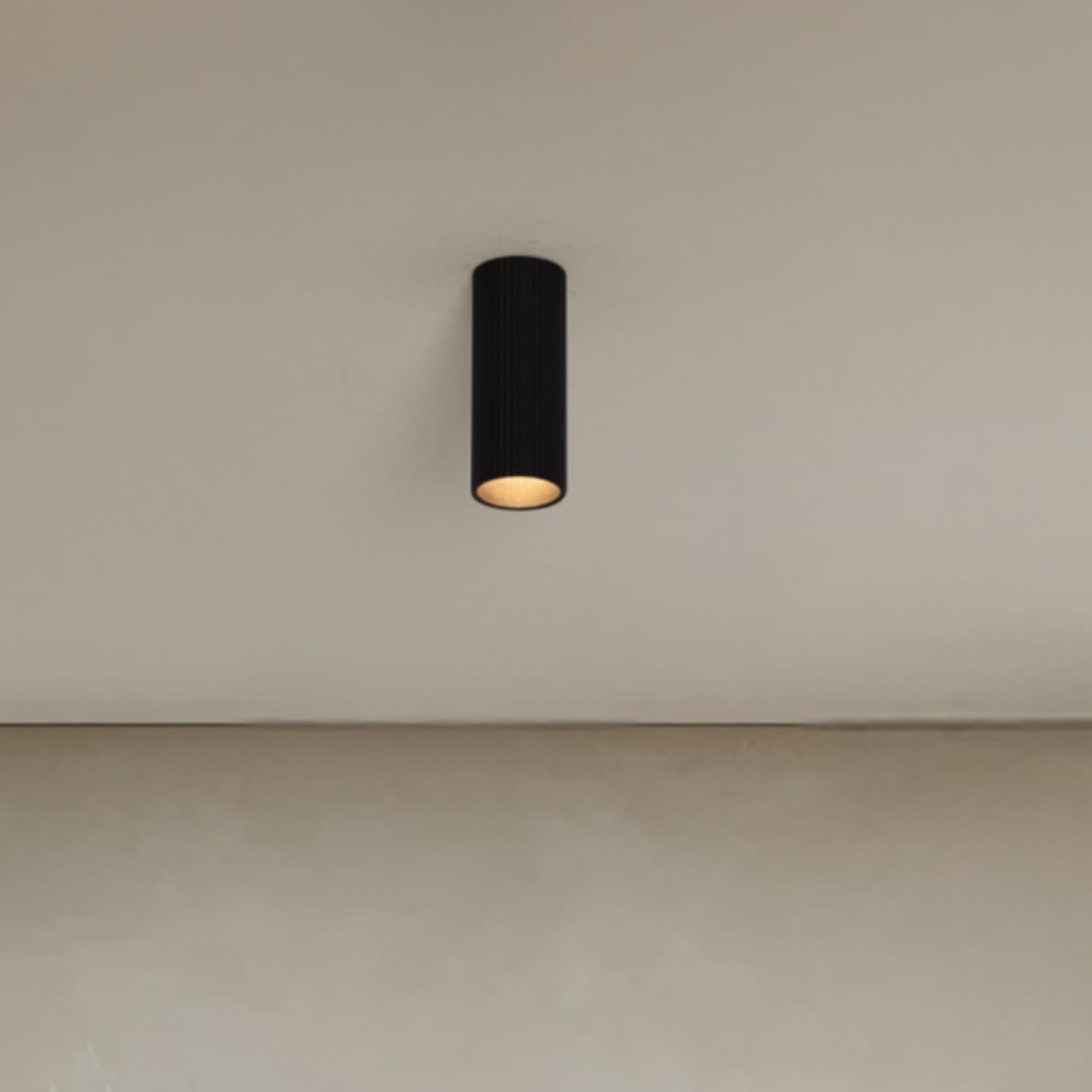 Nova Luce Comet - plafonnier - Ø cm - noir sablé