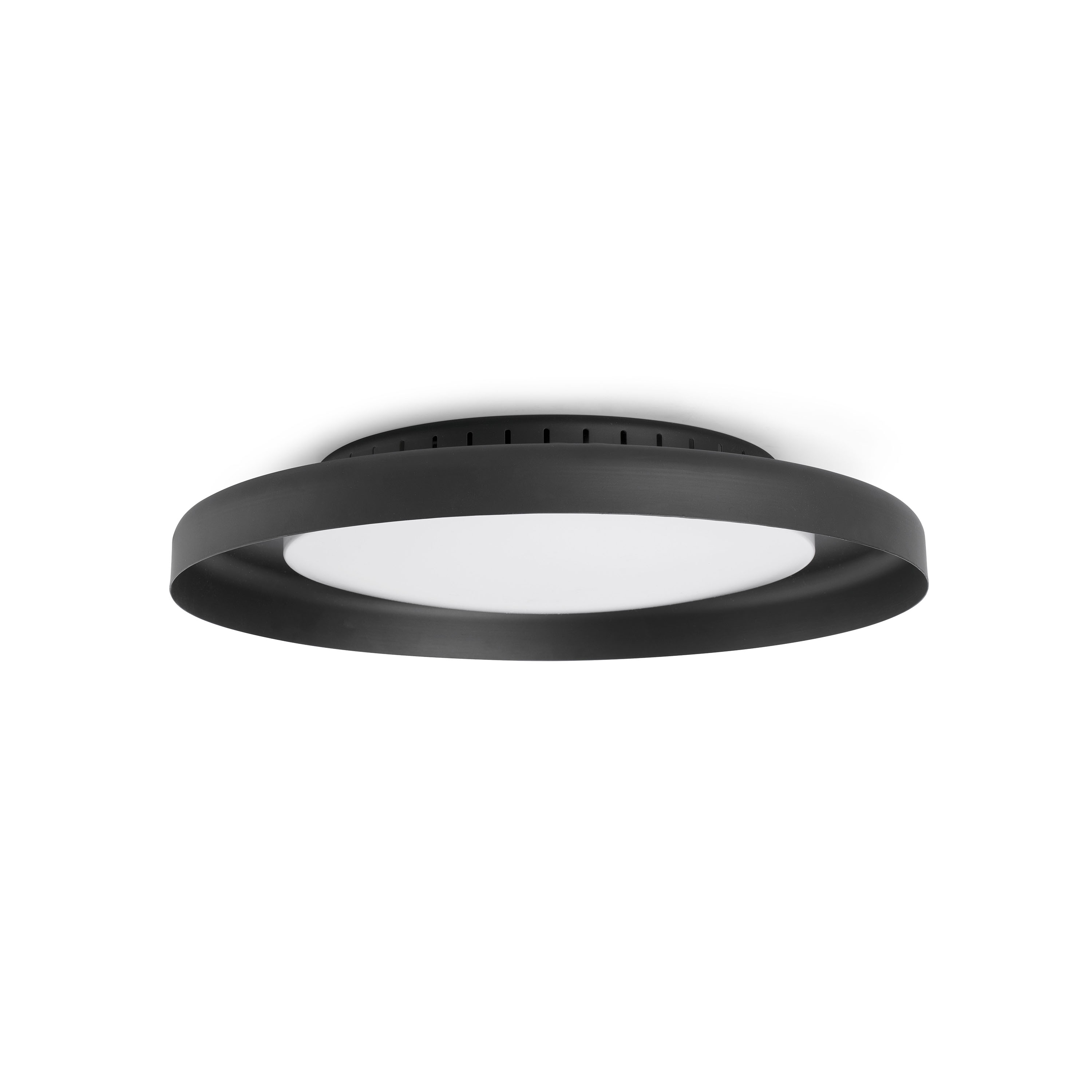 Faro Dolme - plafonnier - Ø cm - 24W LED inclus - noir mat